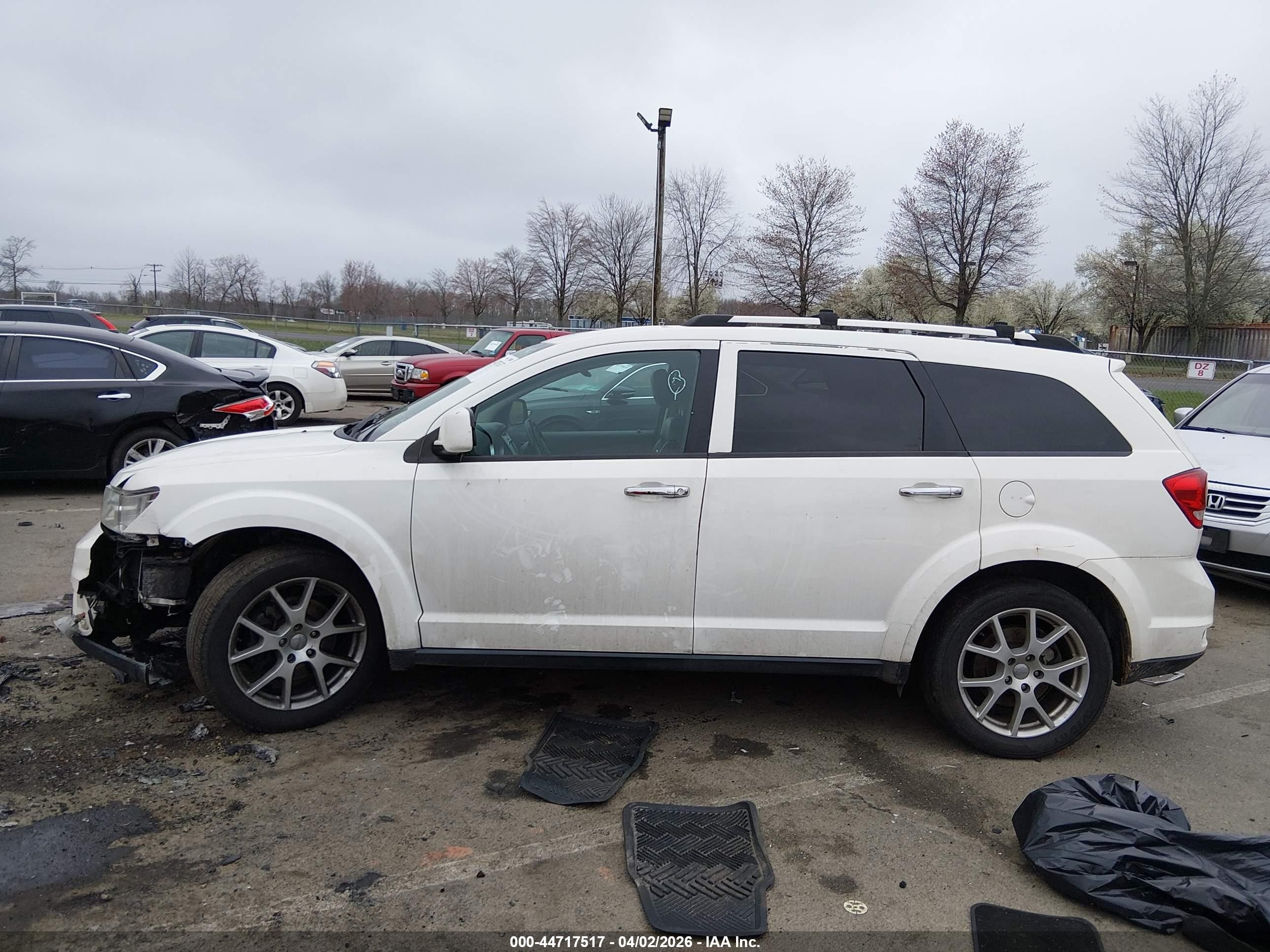 2015 Dodge Journey Limited White vin: 3C4PDCDG3FT737944