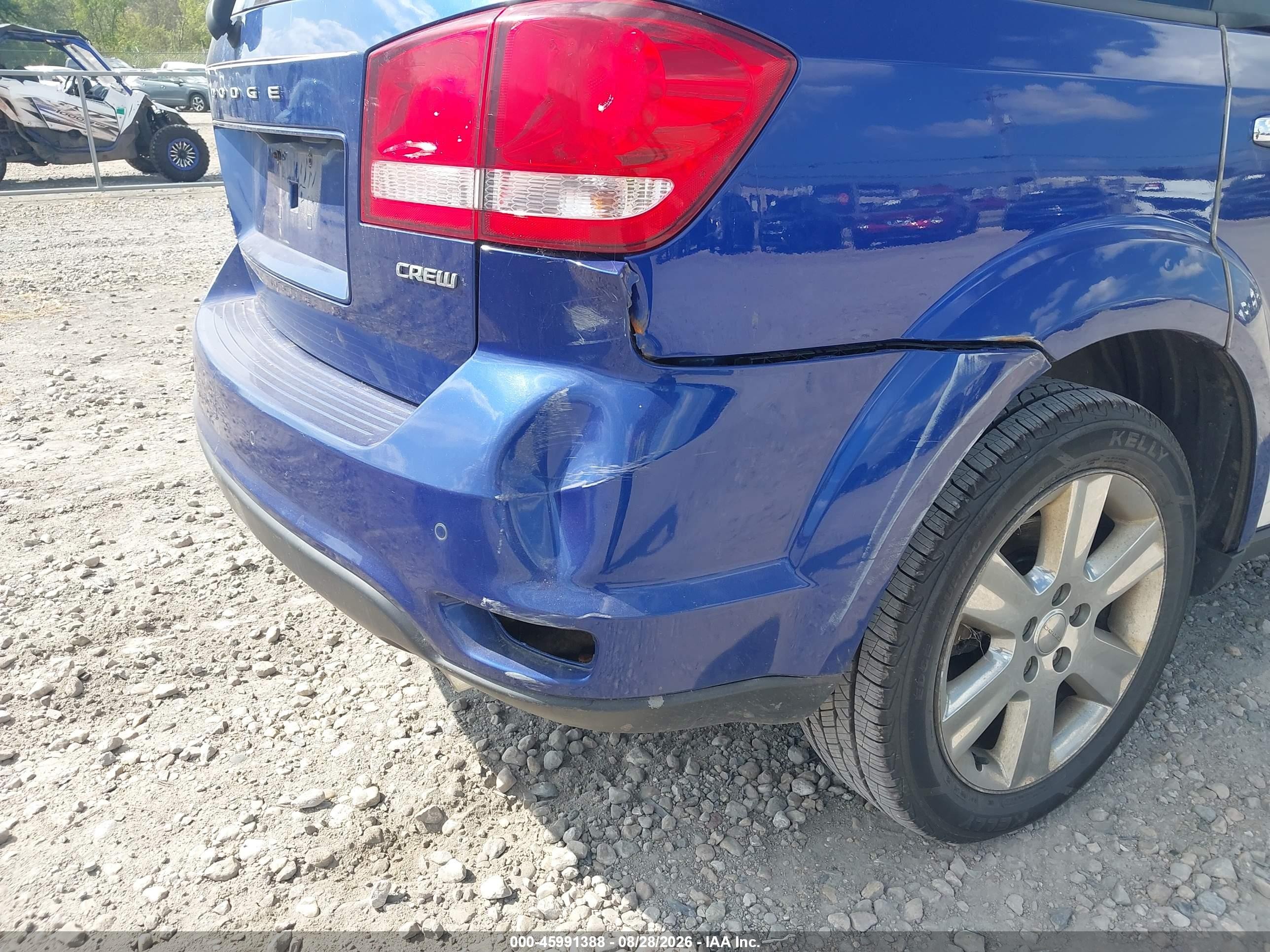 2012 Dodge Journey Crew Blue vin: 3C4PDCDG4CT288480
