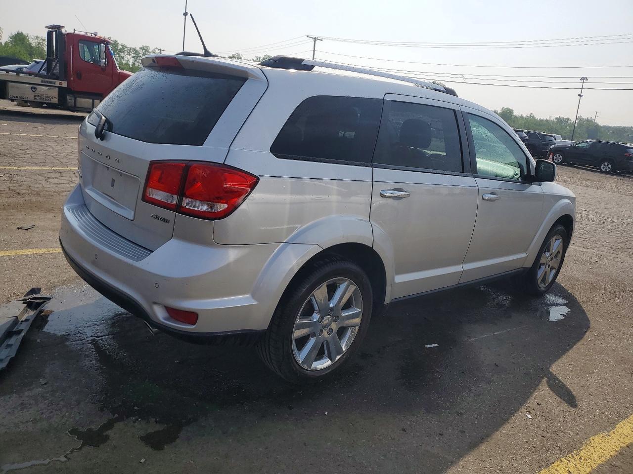 2013 Dodge Journey Crew Silver vin: 3C4PDCDG4DT588750