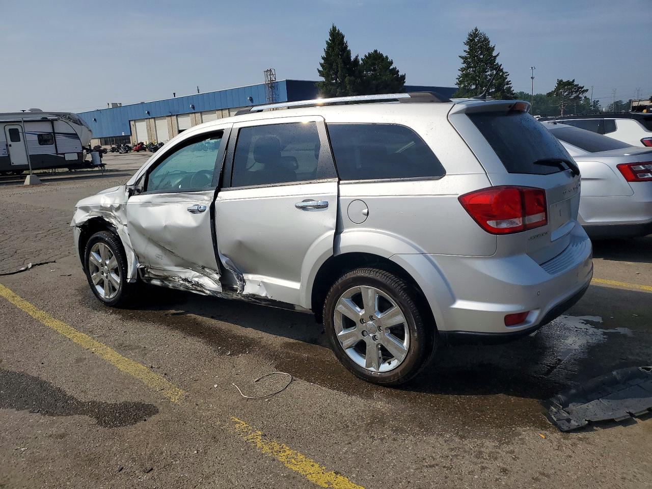 2013 Dodge Journey Crew Silver vin: 3C4PDCDG4DT588750