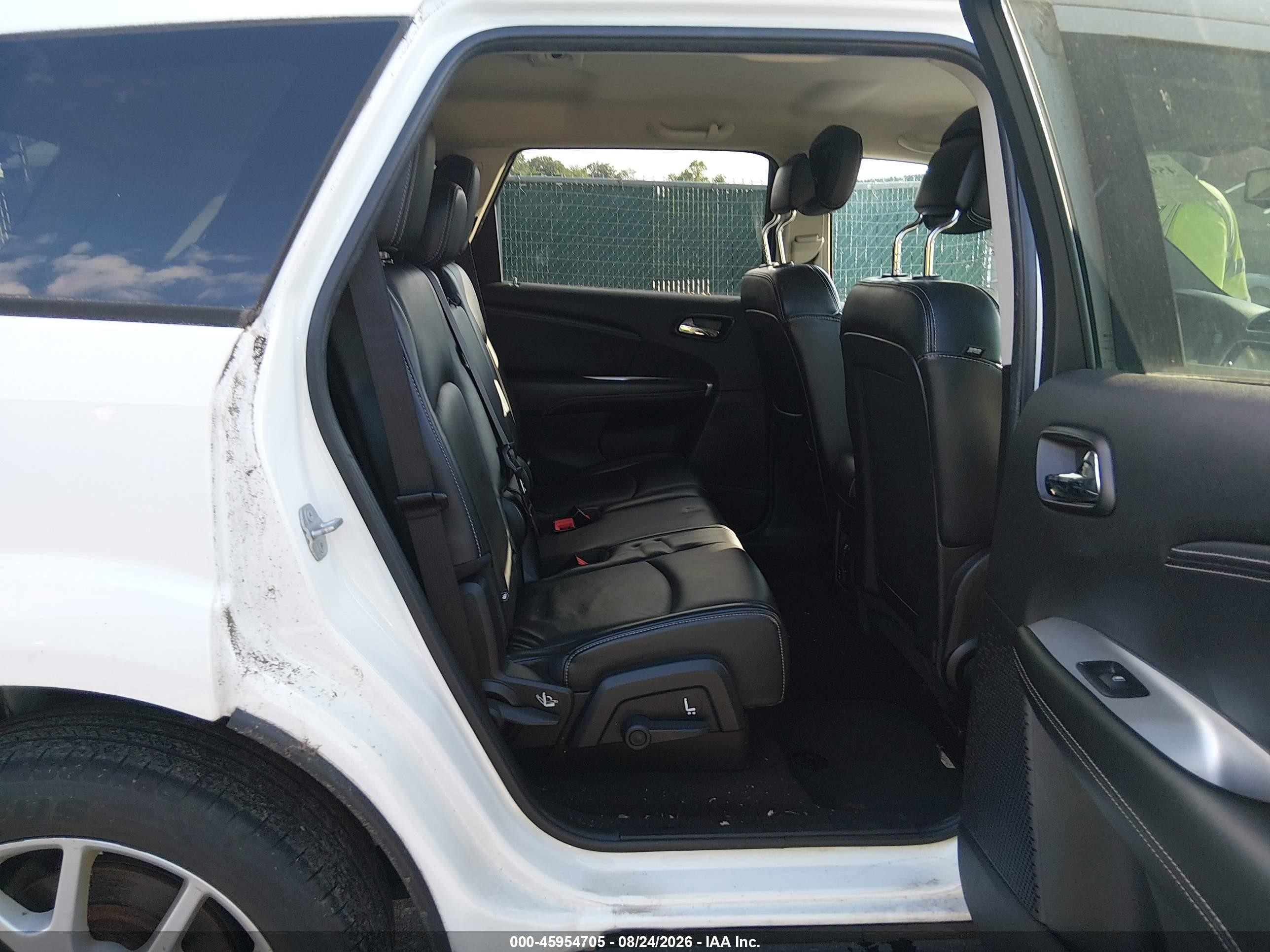 2014 Dodge Journey Limited White vin: 3C4PDCDG4ET174725