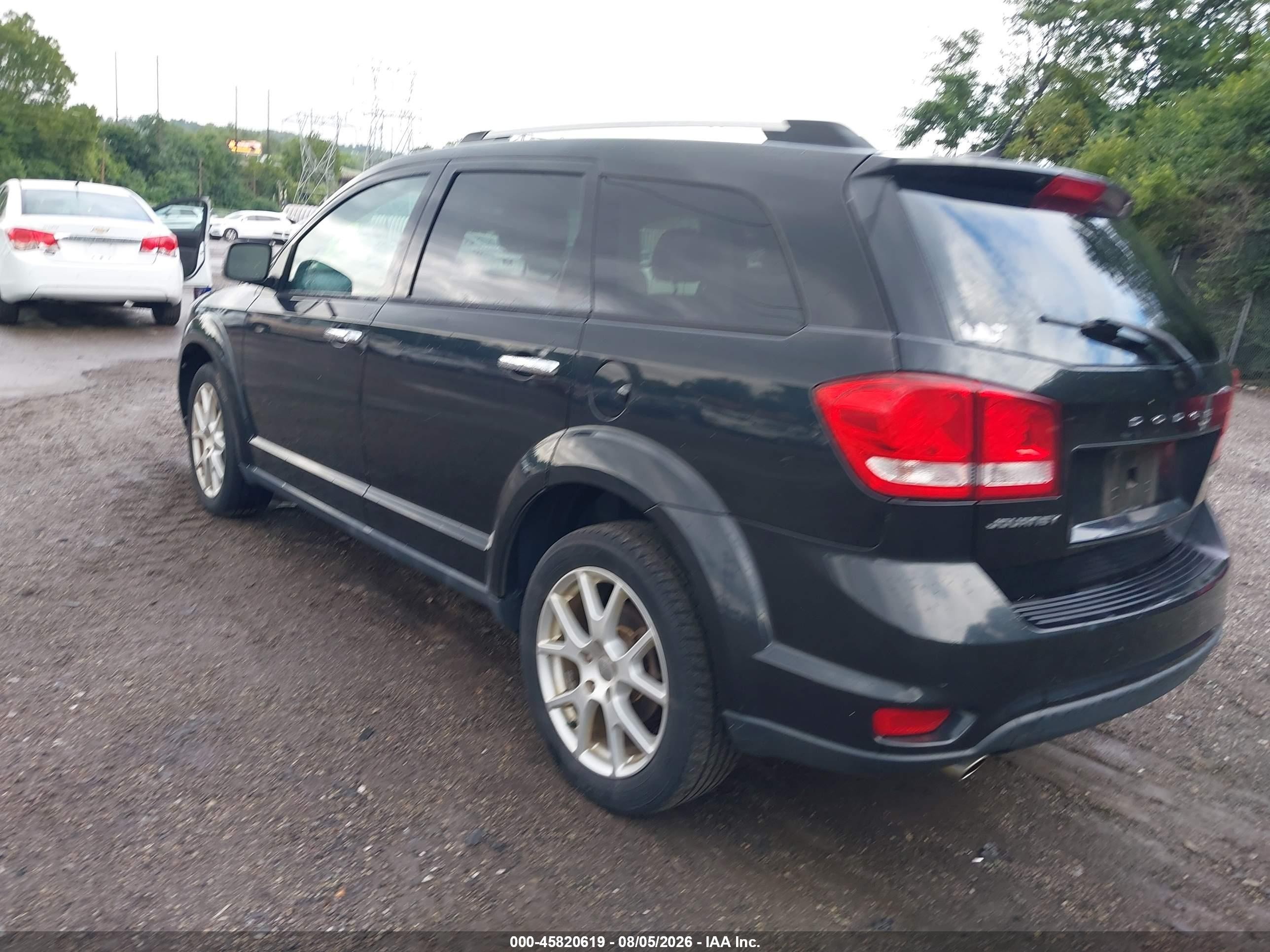 2012 Dodge Journey Crew Black vin: 3C4PDCDG6CT146826