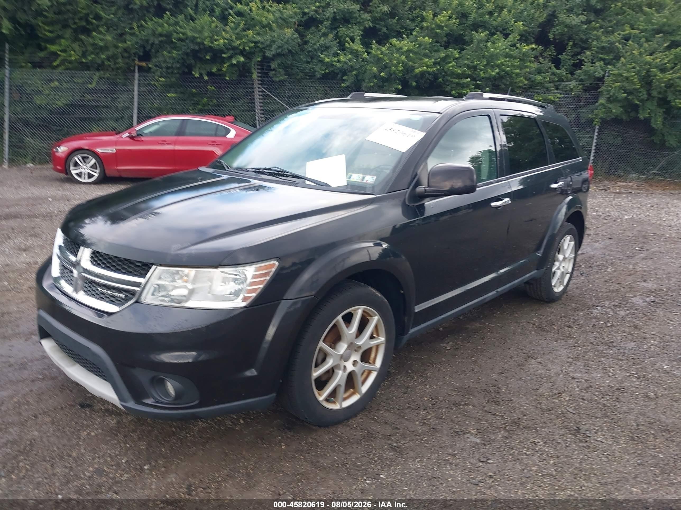 2012 Dodge Journey Crew Black vin: 3C4PDCDG6CT146826