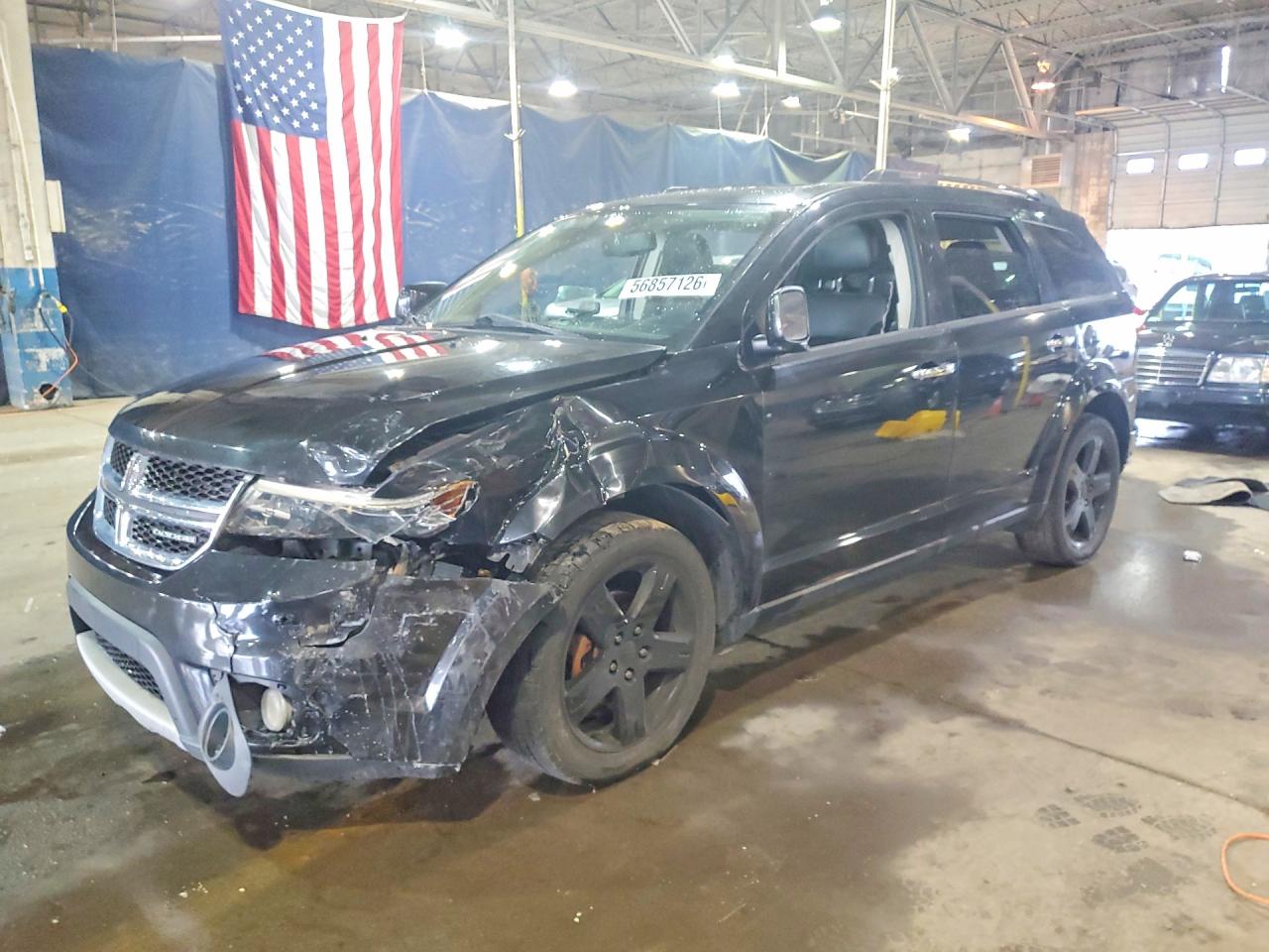 2012 Dodge Journey Crew Black vin: 3C4PDCDG6CT180197