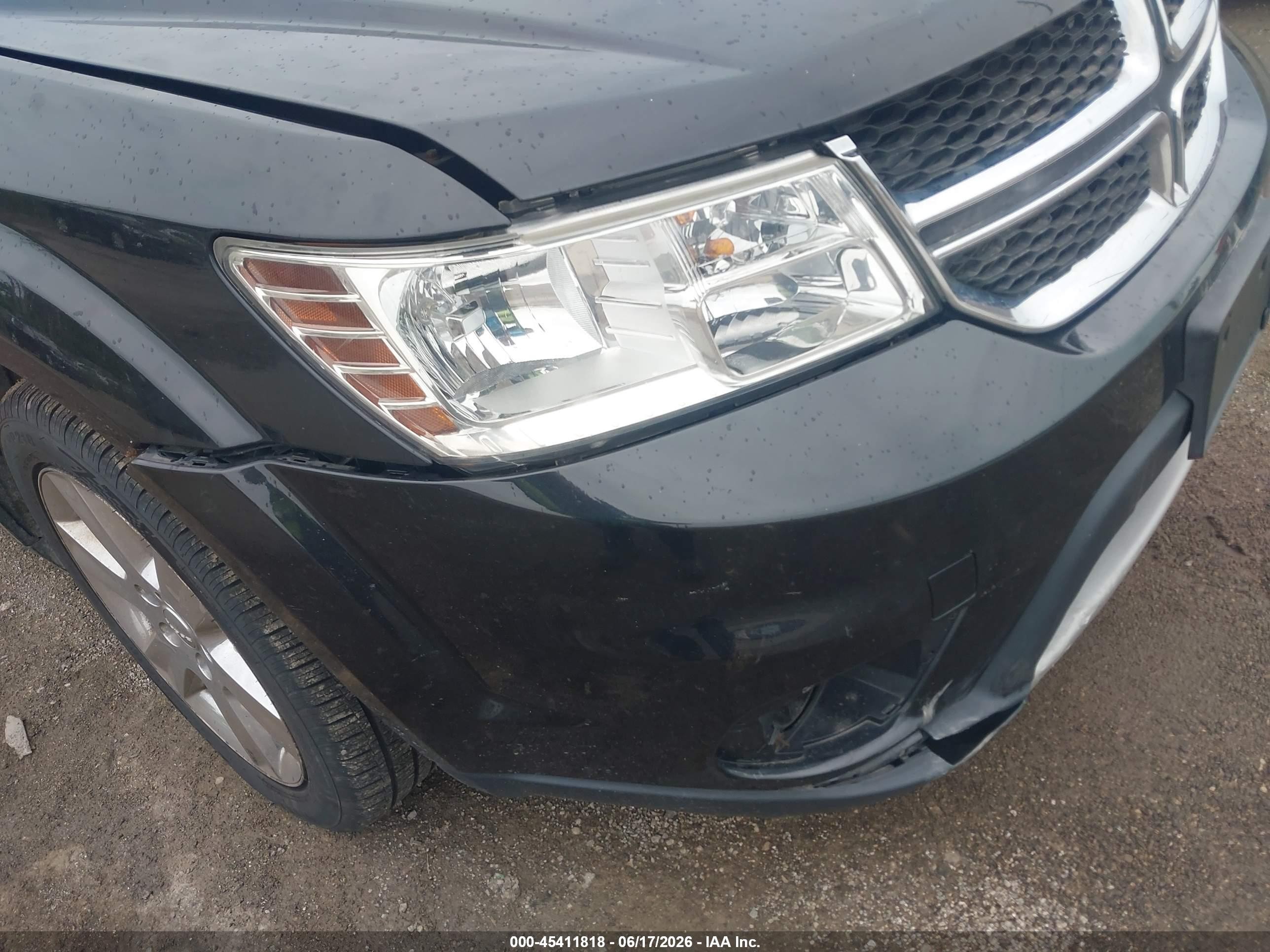 2012 Dodge Journey Crew Black vin: 3C4PDCDG6CT282857
