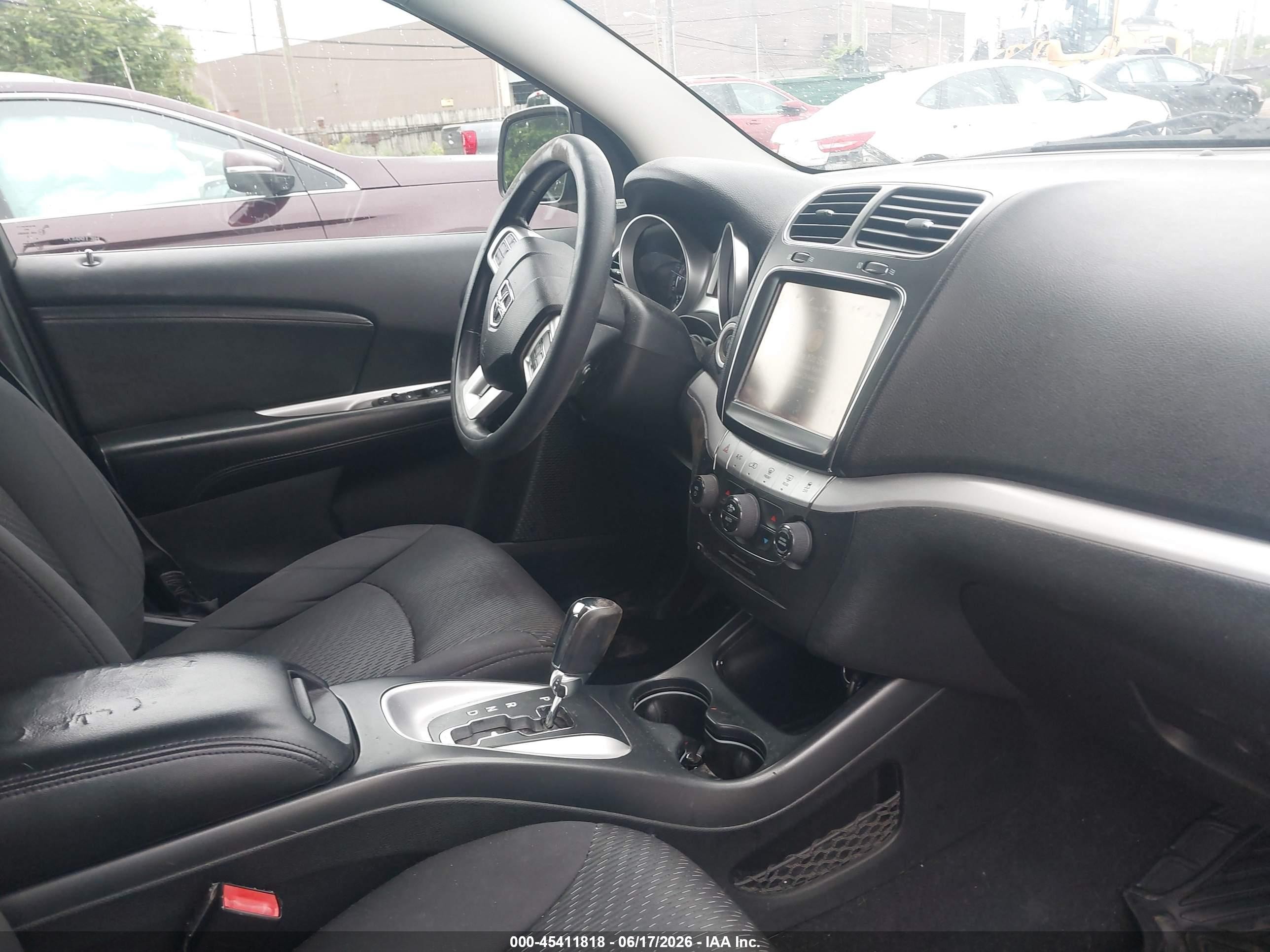 2012 Dodge Journey Crew Black vin: 3C4PDCDG6CT282857