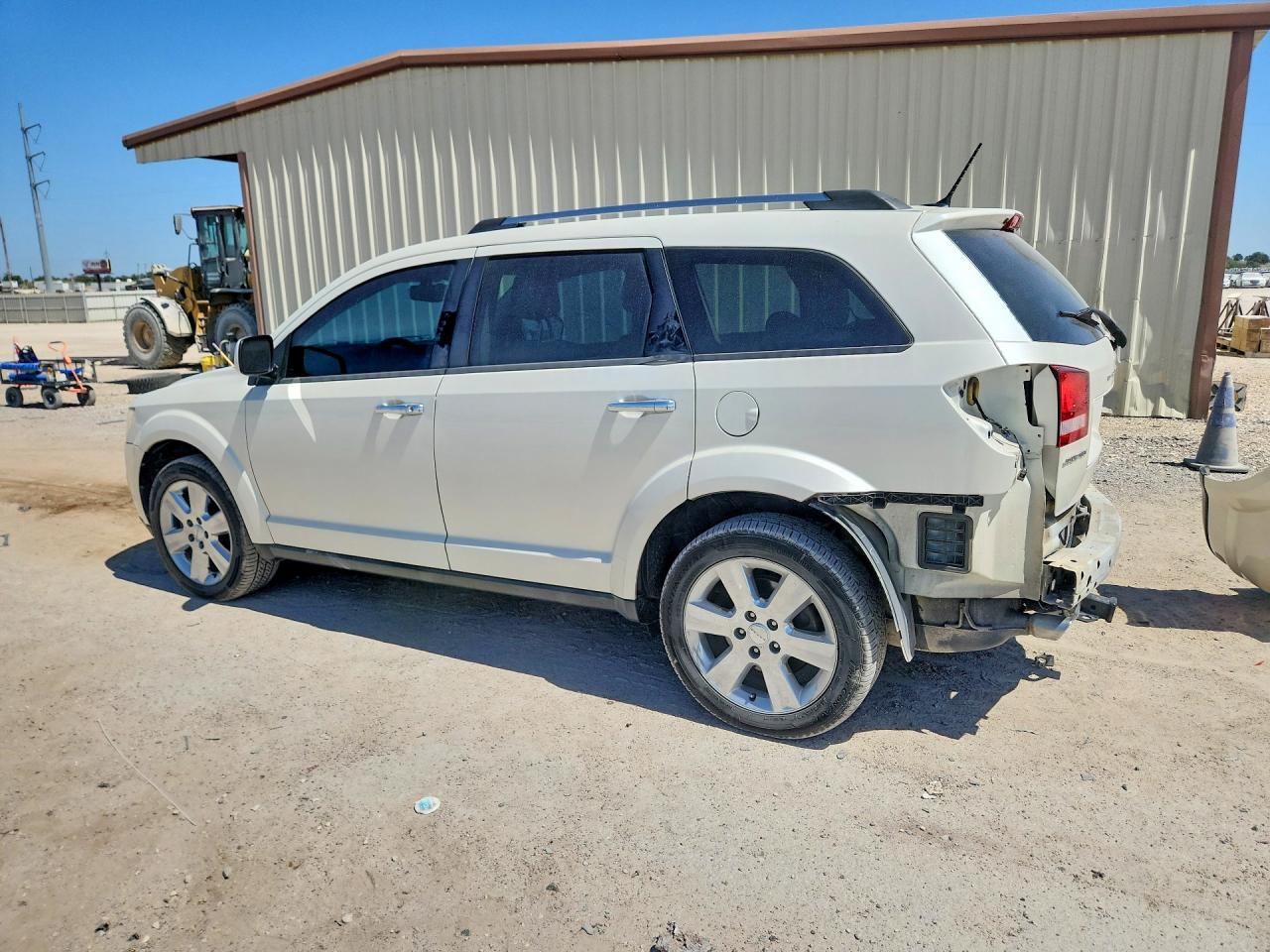 2013 Dodge Journey Crew White vin: 3C4PDCDG6DT545138