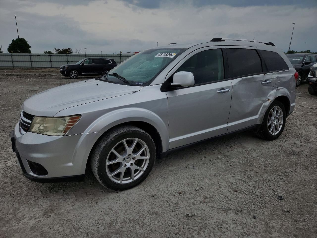 2013 Dodge Journey Crew Silver vin: 3C4PDCDG6DT557564