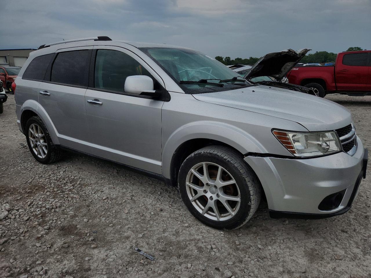 2013 Dodge Journey Crew Silver vin: 3C4PDCDG6DT557564