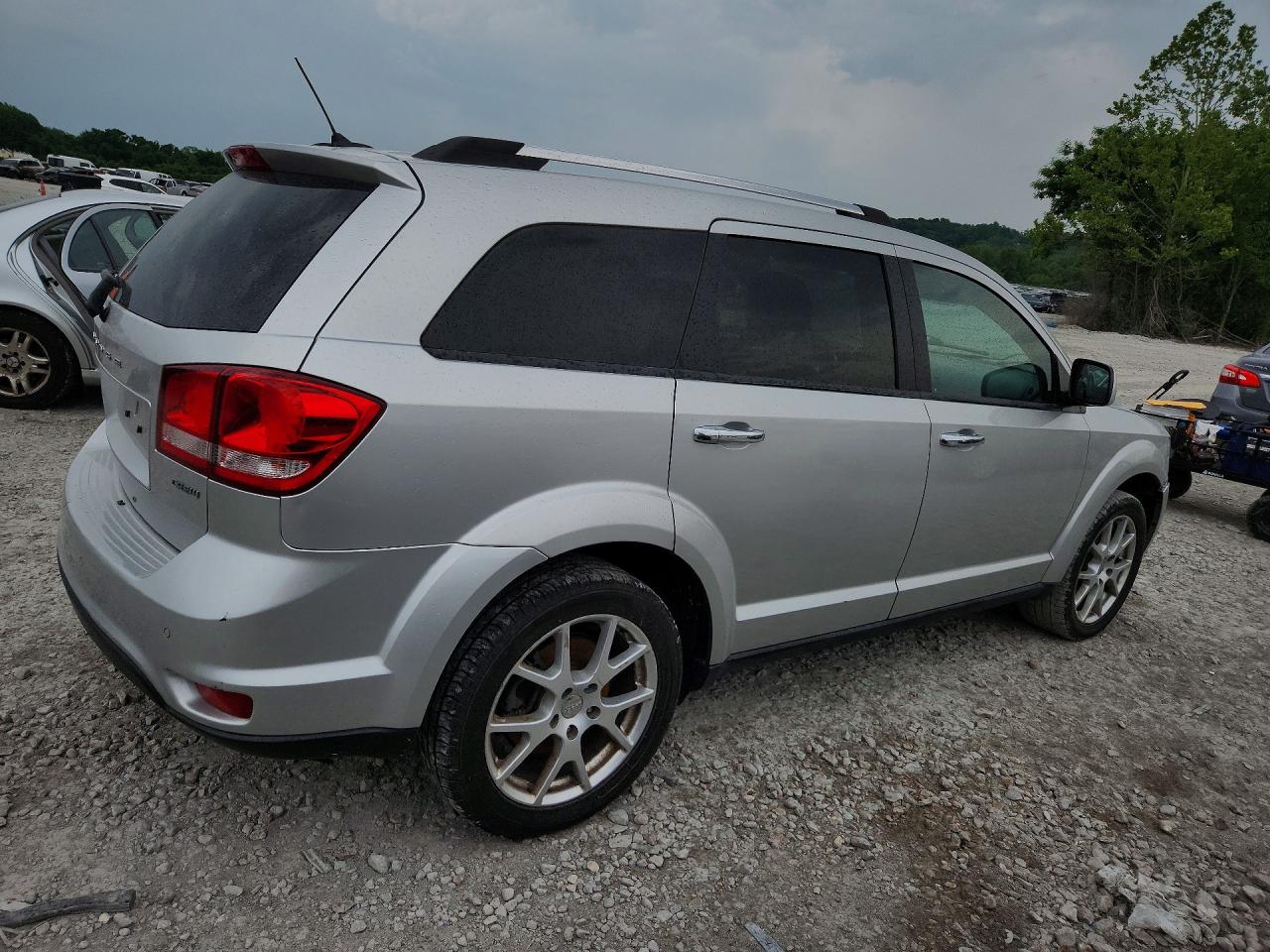 2013 Dodge Journey Crew Silver vin: 3C4PDCDG6DT557564