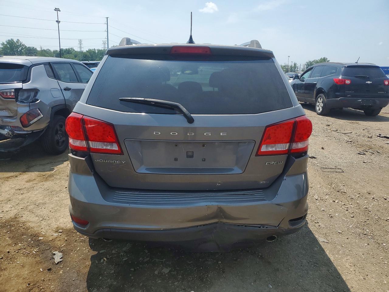 2013 Dodge Journey Crew Gray vin: 3C4PDCDG6DT569701