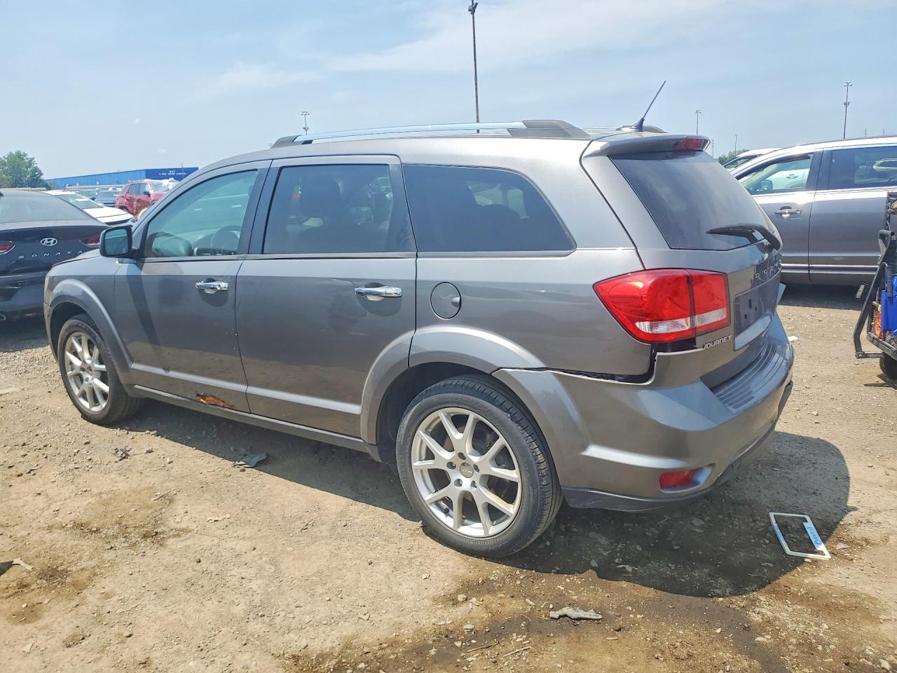 2013 Dodge Journey Crew Gray vin: 3C4PDCDG6DT569701