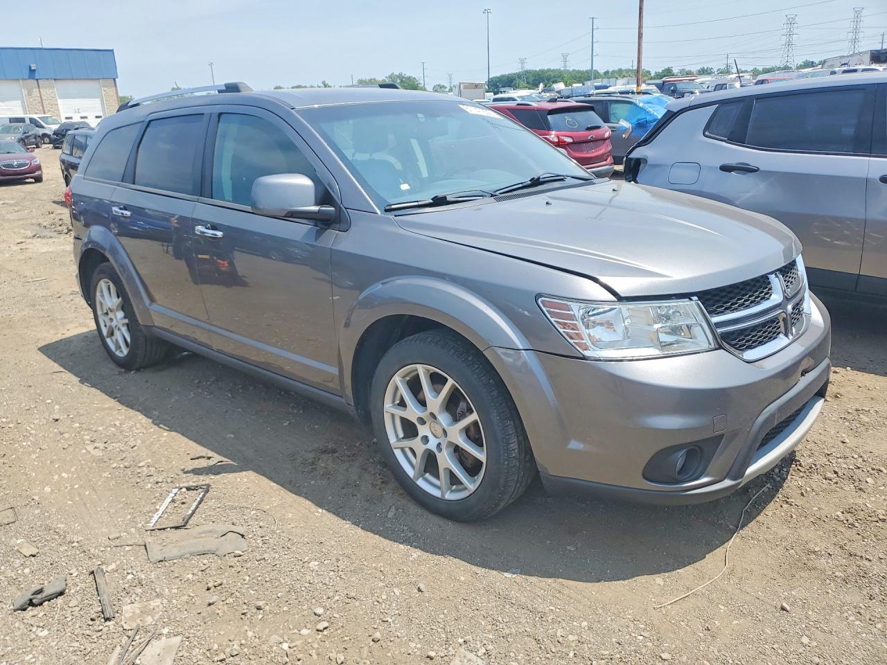 2013 Dodge Journey Crew Gray vin: 3C4PDCDG6DT569701