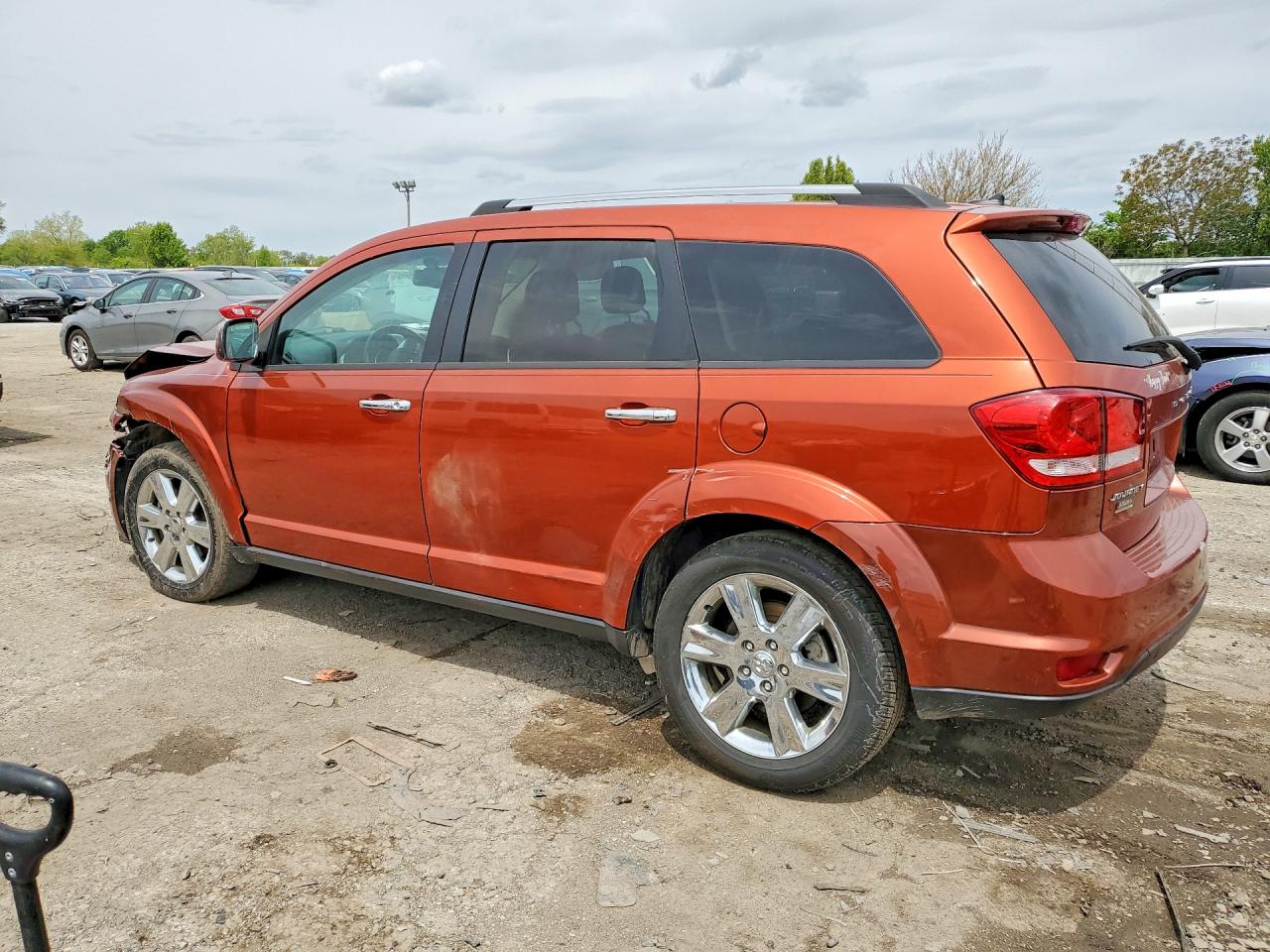 2013 Dodge Journey Crew Orange vin: 3C4PDCDG6DT687909