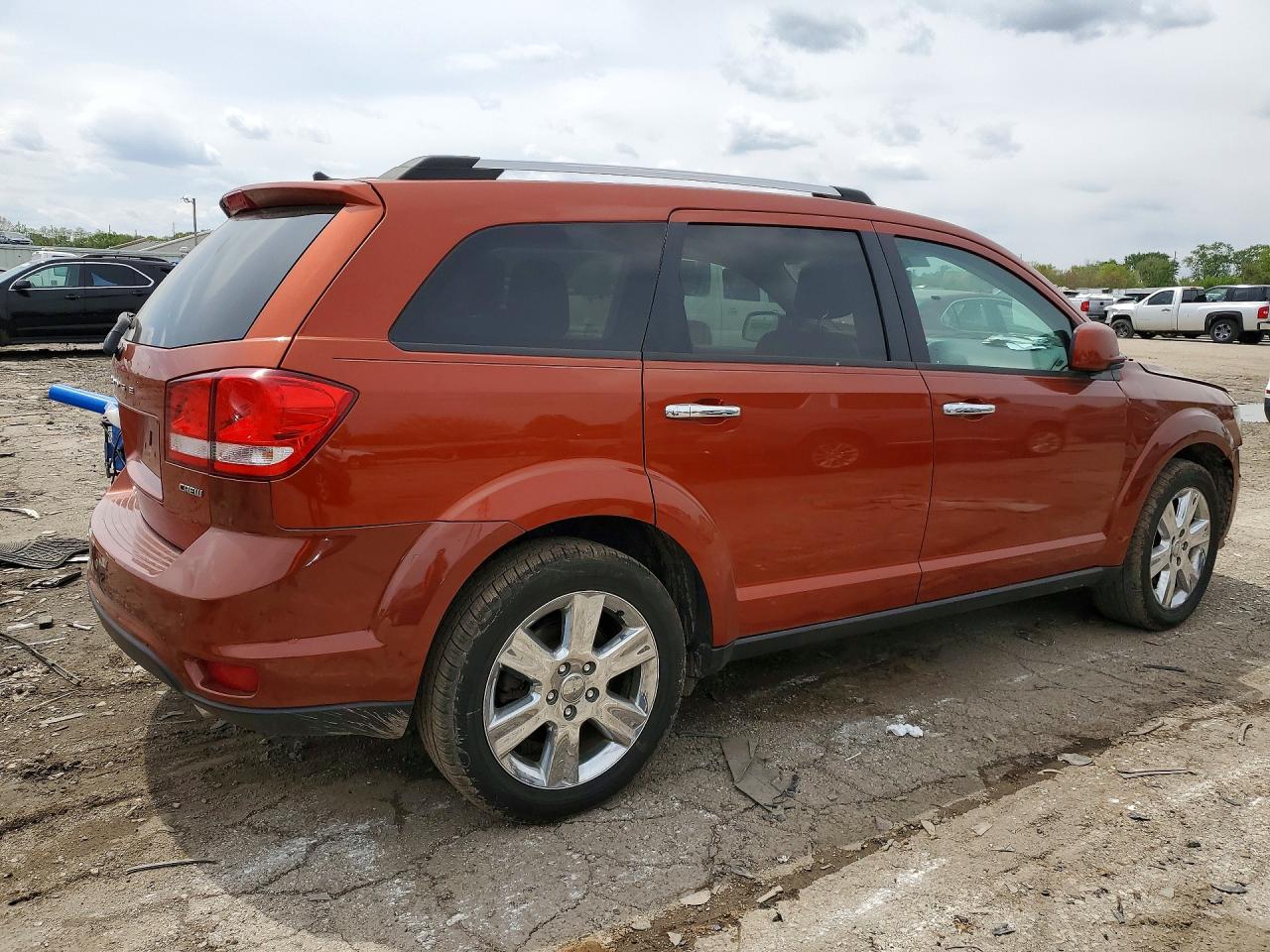 2013 Dodge Journey Crew Orange vin: 3C4PDCDG6DT687909