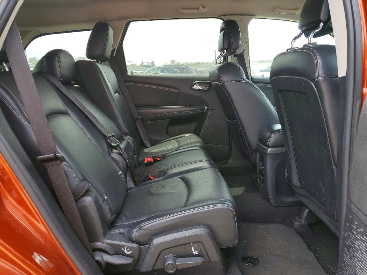 2013 Dodge Journey Crew Orange vin: 3C4PDCDG6DT687909