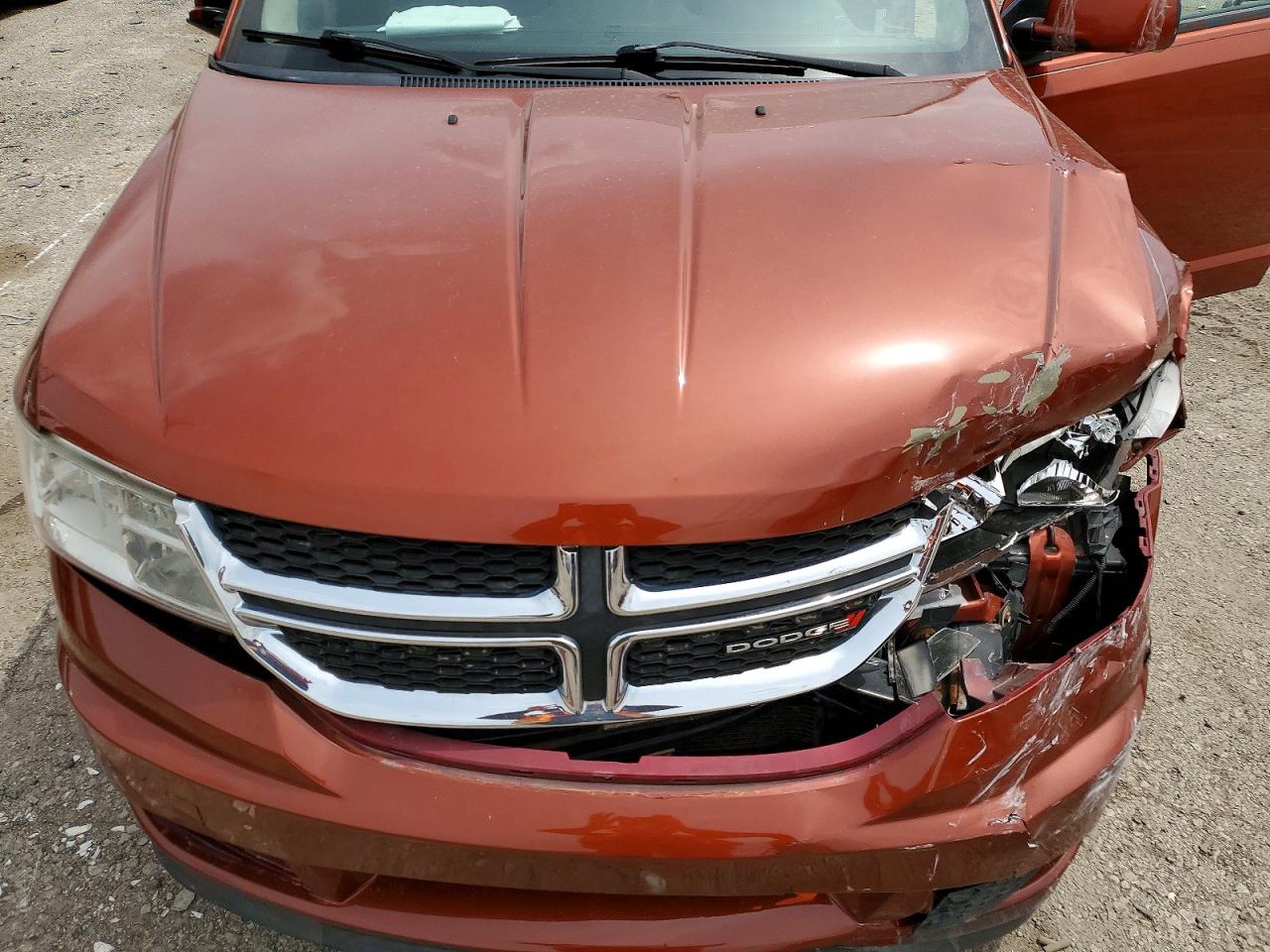 2013 Dodge Journey Crew Orange vin: 3C4PDCDG6DT687909