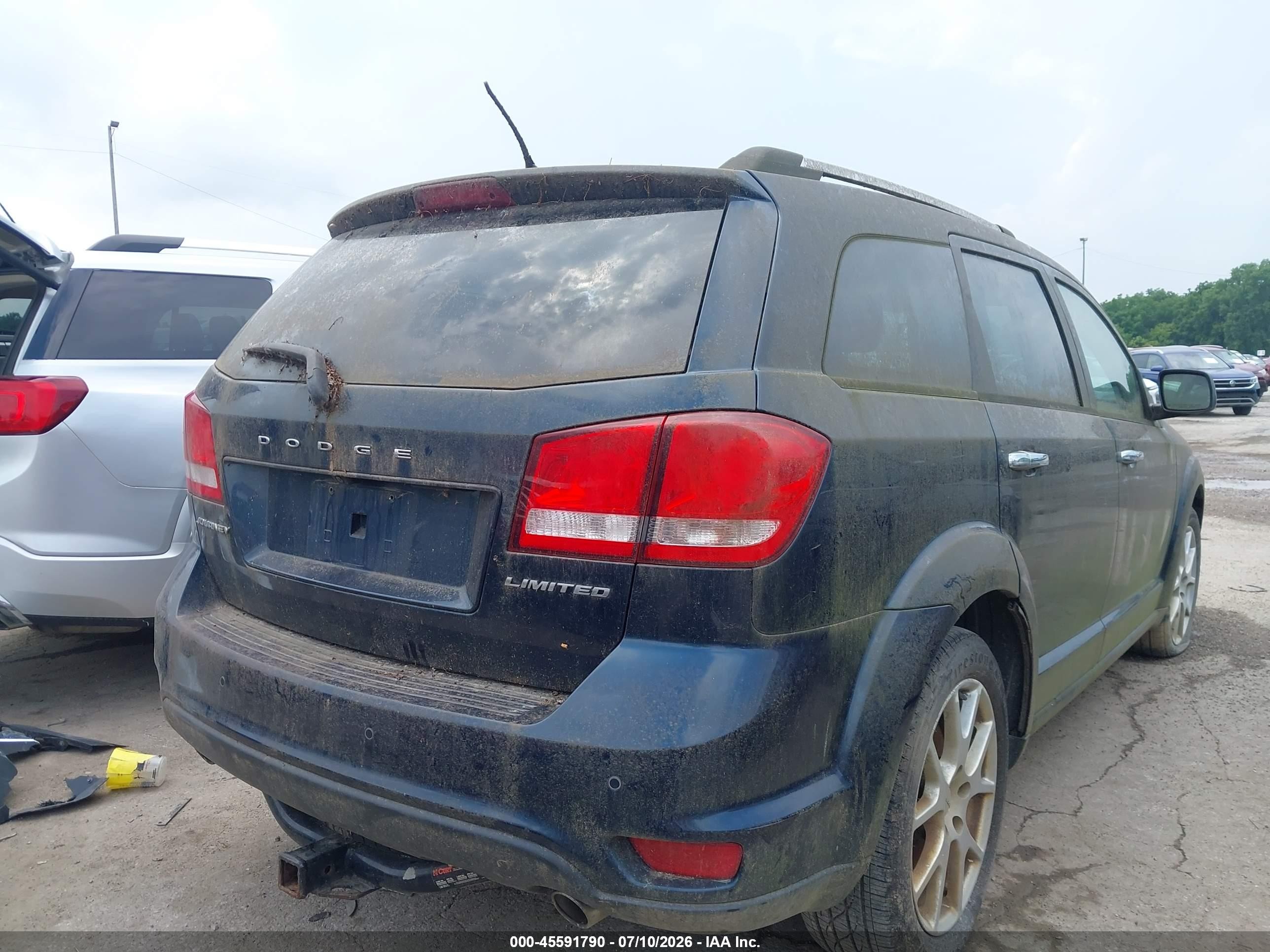 2014 Dodge Journey Limited Blue vin: 3C4PDCDG7ET151357