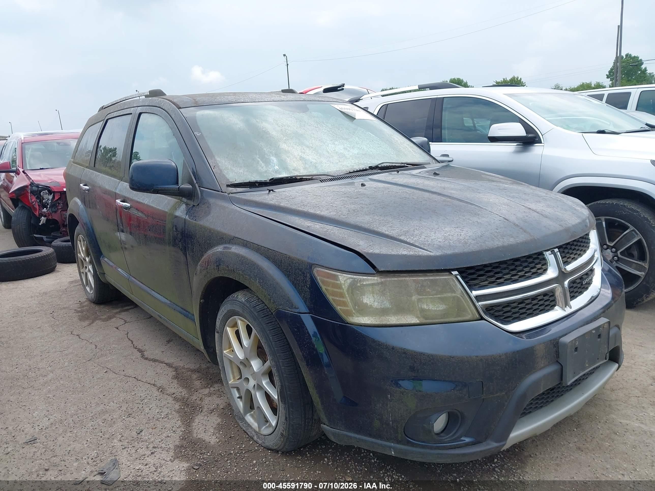 2014 Dodge Journey Limited Blue vin: 3C4PDCDG7ET151357