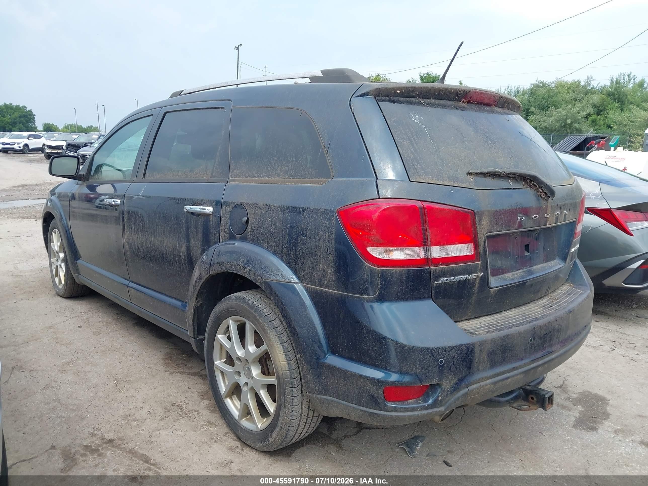 2014 Dodge Journey Limited Blue vin: 3C4PDCDG7ET151357