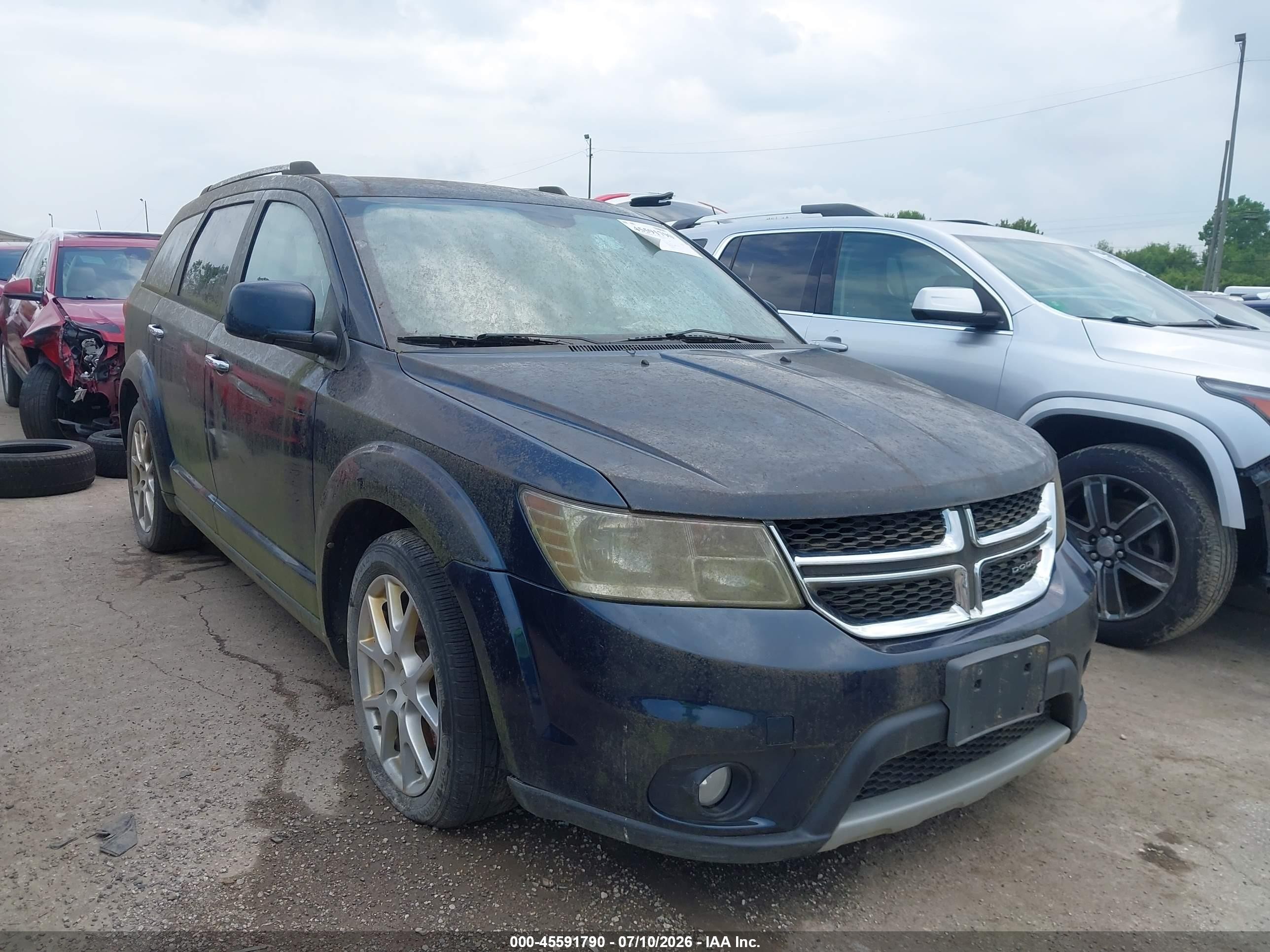 2014 Dodge Journey Limited Blue vin: 3C4PDCDG7ET151357