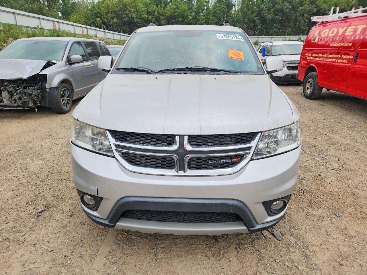 2013 Dodge Journey Crew Silver vin: 3C4PDCDG8DT588489