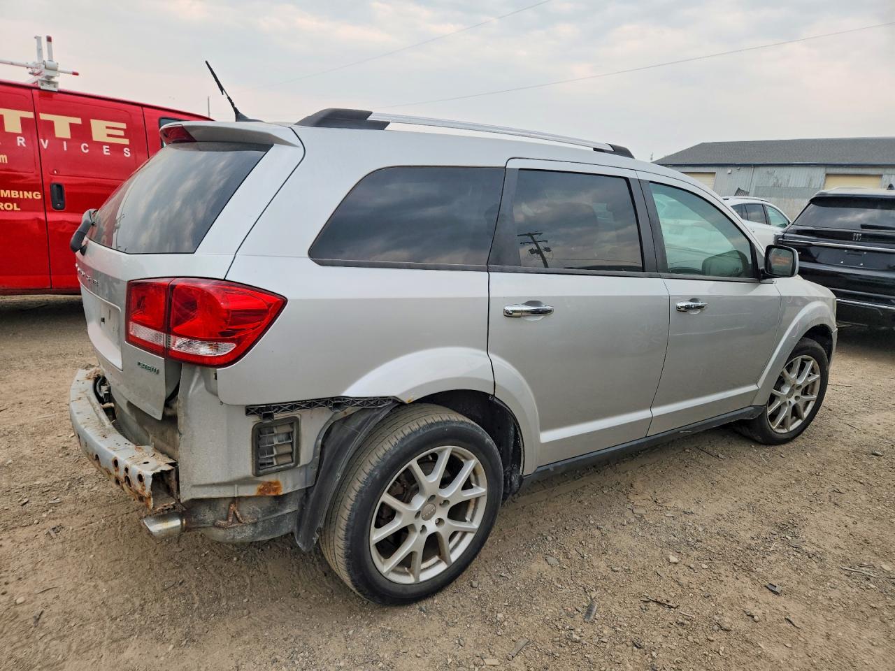 2013 Dodge Journey Crew Silver vin: 3C4PDCDG8DT588489