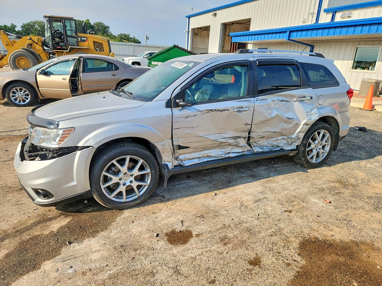 2013 Dodge Journey Silver vin: 3C4PDCDG8DT589027
