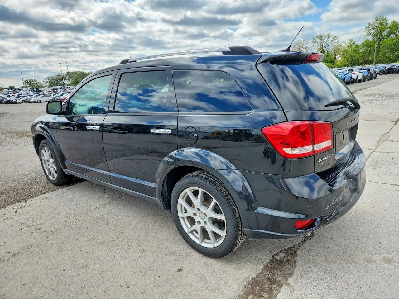 2013 Dodge Journey Crew Black vin: 3C4PDCDG8DT716195
