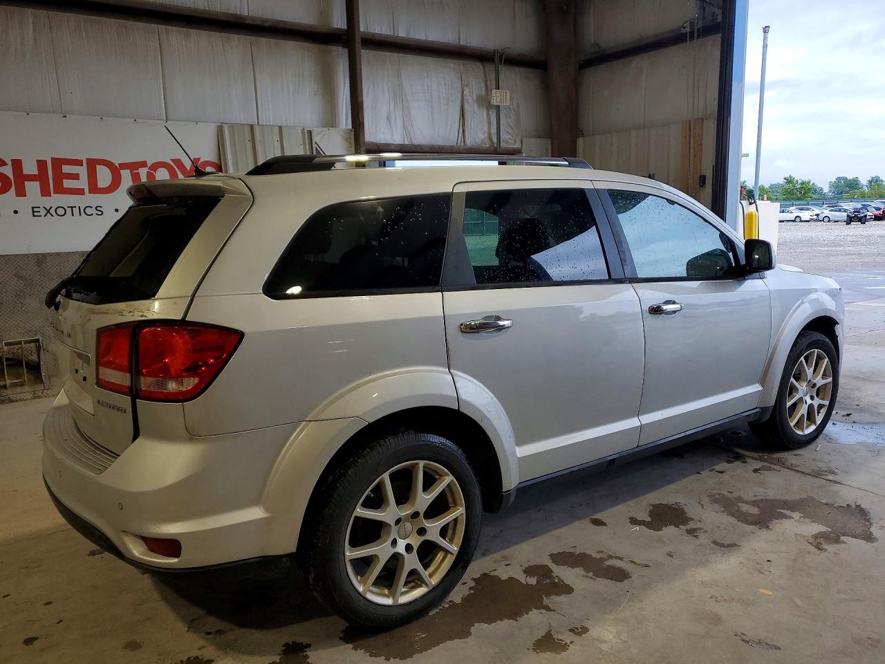 2014 Dodge Journey Limited Silver vin: 3C4PDCDG8ET151819