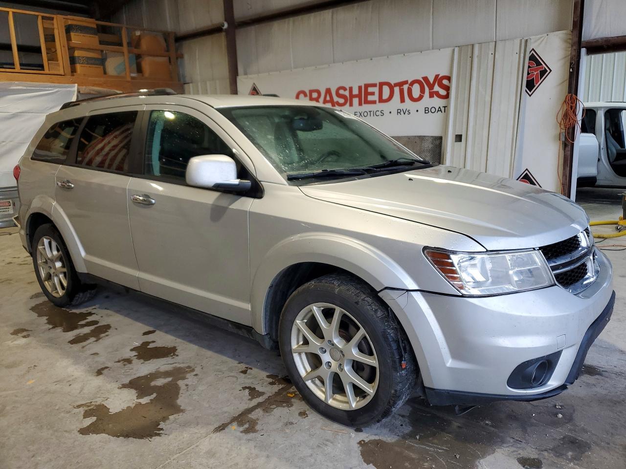 2014 Dodge Journey Limited Silver vin: 3C4PDCDG8ET151819