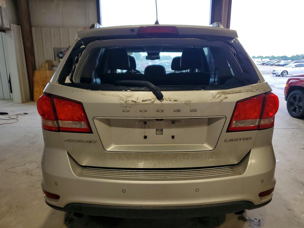 2014 Dodge Journey Limited Silver vin: 3C4PDCDG8ET151819