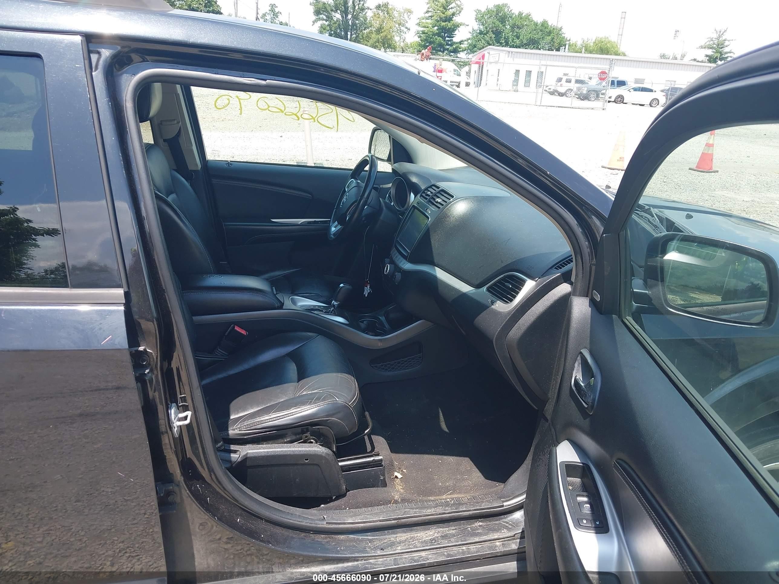 2013 Dodge Journey Crew Black vin: 3C4PDCDG9DT522243