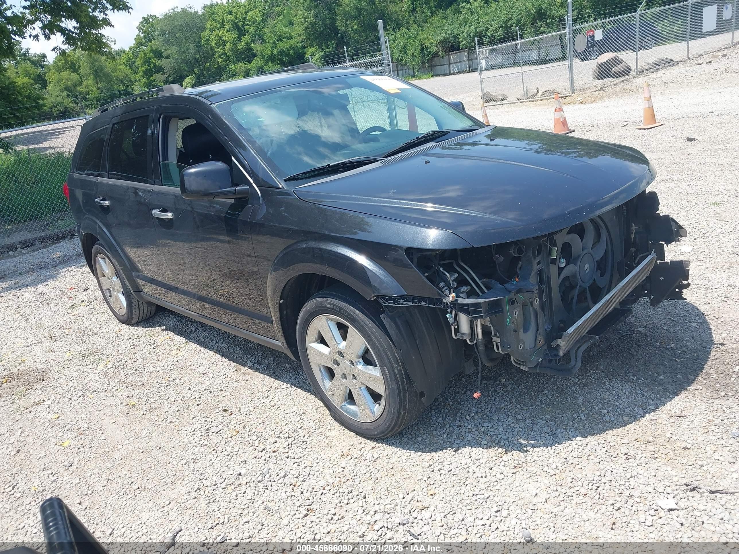 2013 Dodge Journey Crew Black vin: 3C4PDCDG9DT522243