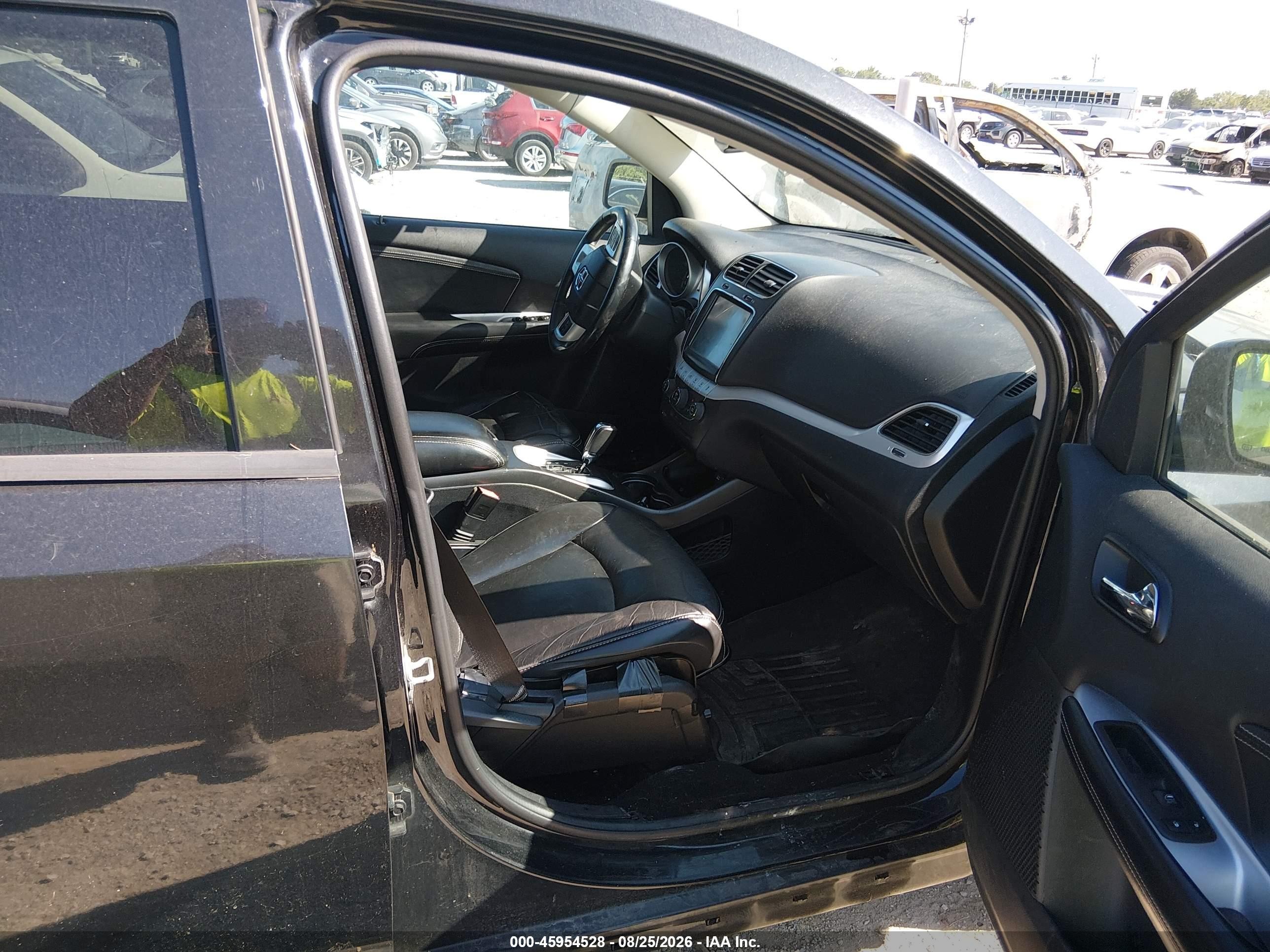 2013 Dodge Journey Crew Черный vin: 3C4PDCDG9DT591675