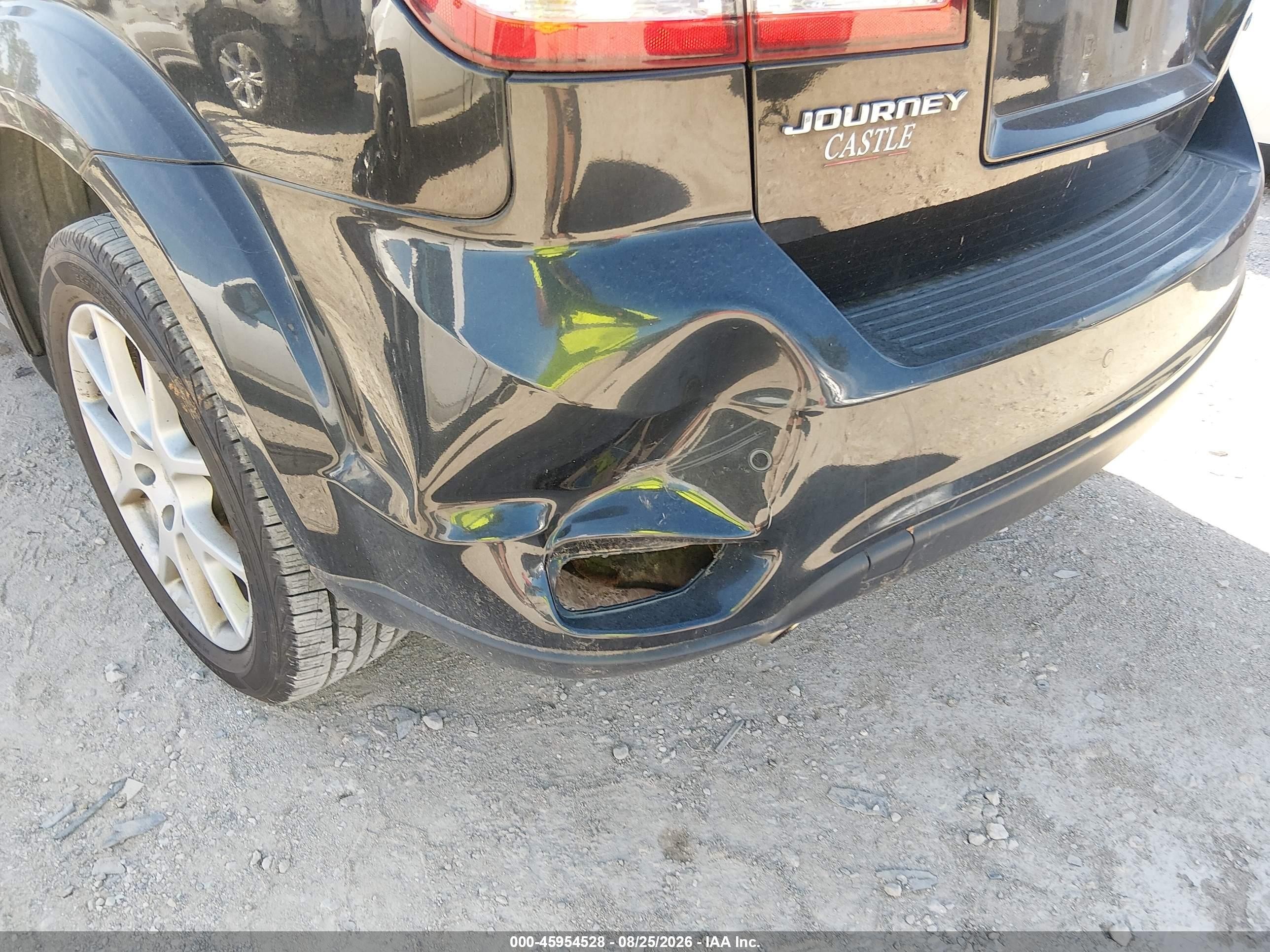 2013 Dodge Journey Crew Черный vin: 3C4PDCDG9DT591675