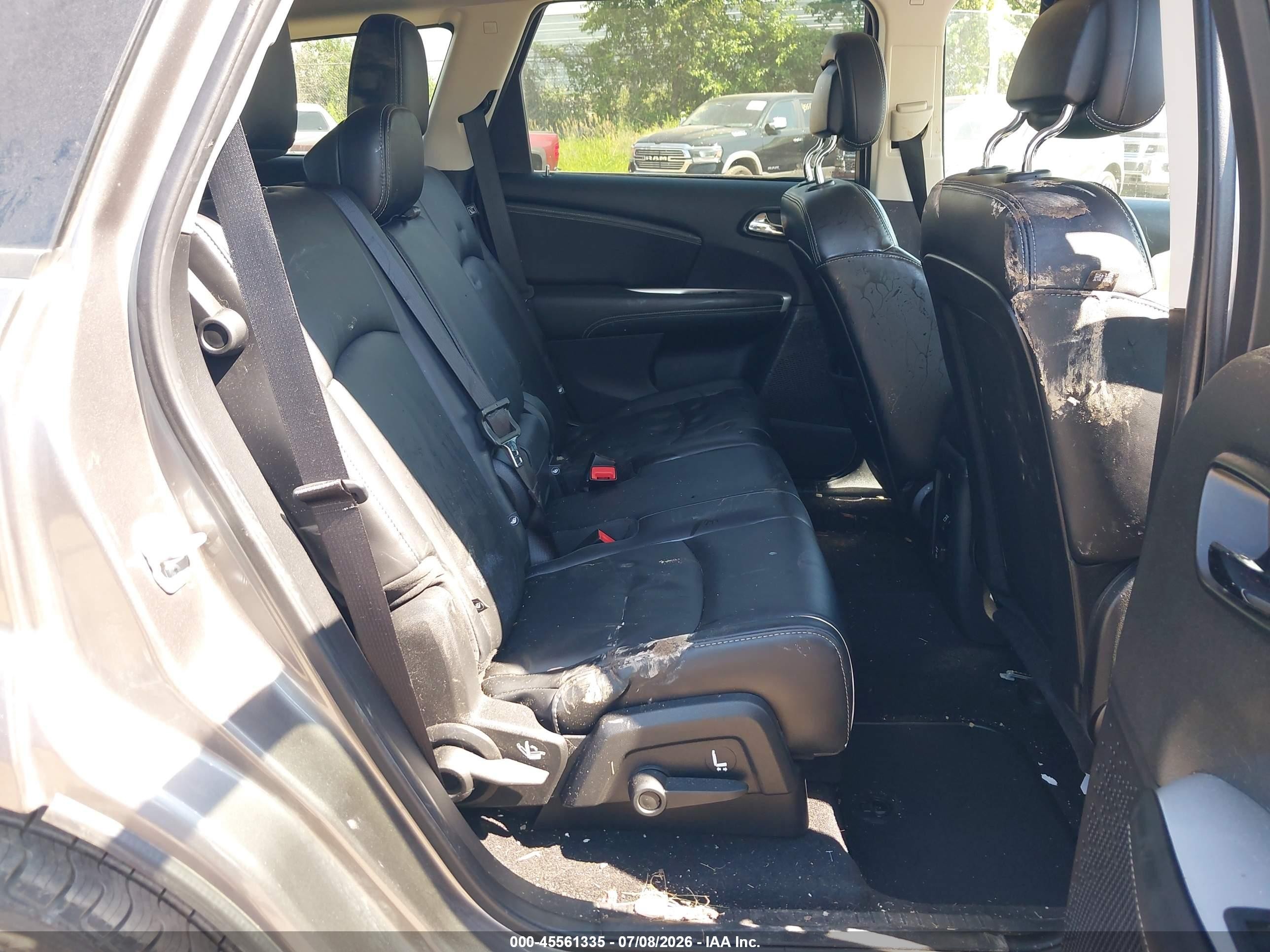 2013 Dodge Journey Crew Gray vin: 3C4PDCDG9DT716187