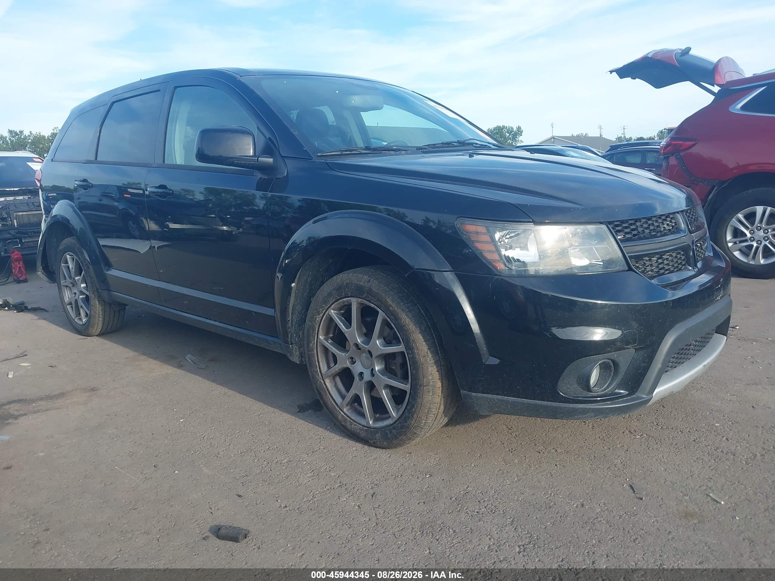 2012 Dodge Journey Crew Black vin: 3C4PDCDGXCT304889