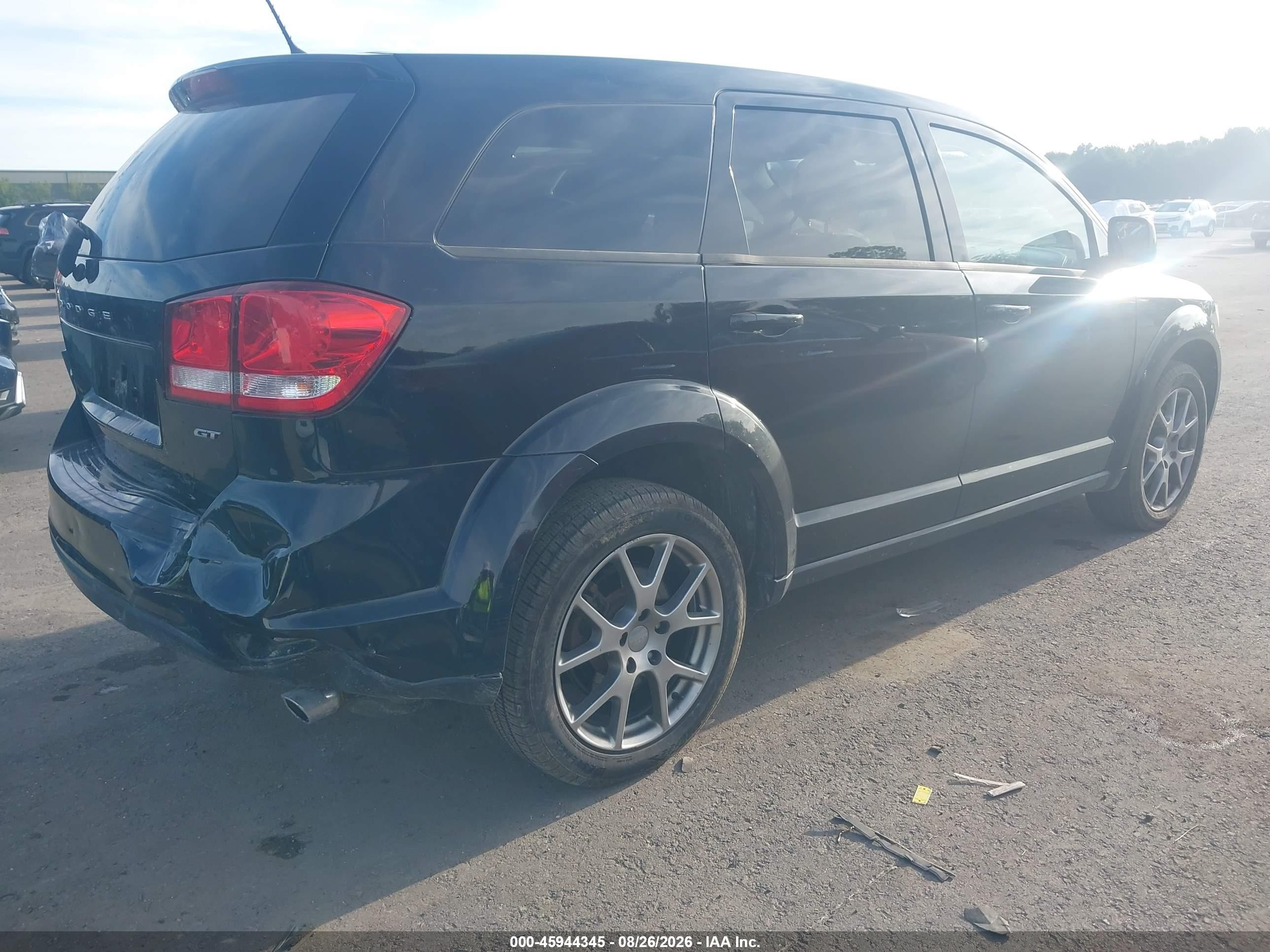 2012 Dodge Journey Crew Black vin: 3C4PDCDGXCT304889