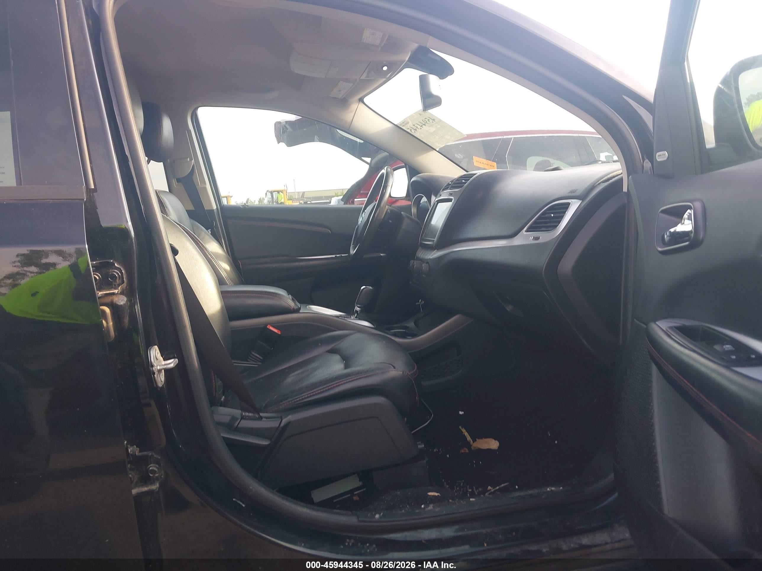 2012 Dodge Journey Crew Black vin: 3C4PDCDGXCT304889