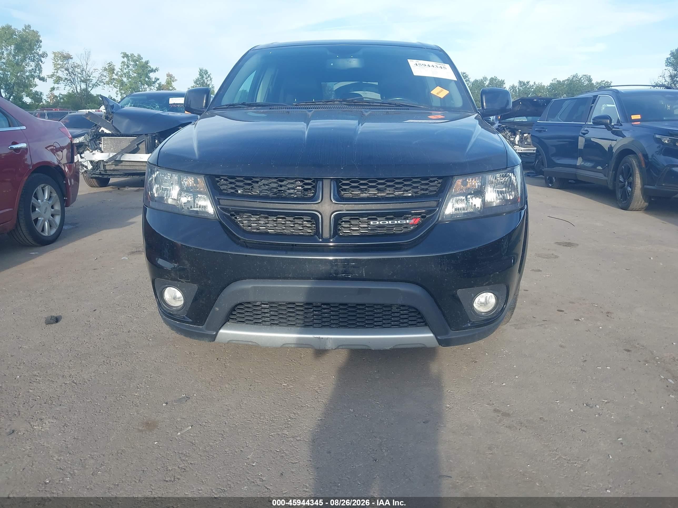 2012 Dodge Journey Crew Black vin: 3C4PDCDGXCT304889