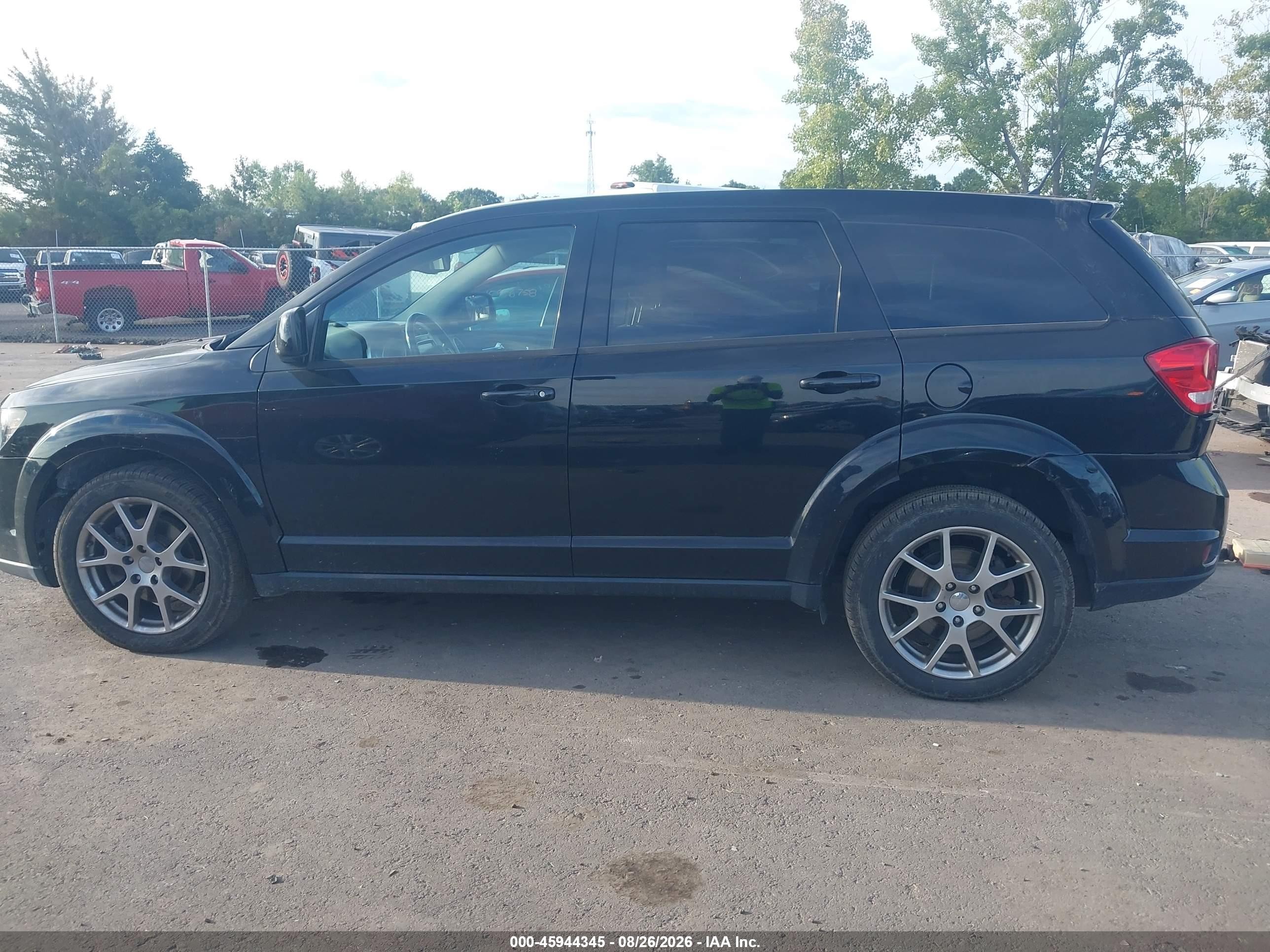 2012 Dodge Journey Crew Black vin: 3C4PDCDGXCT304889