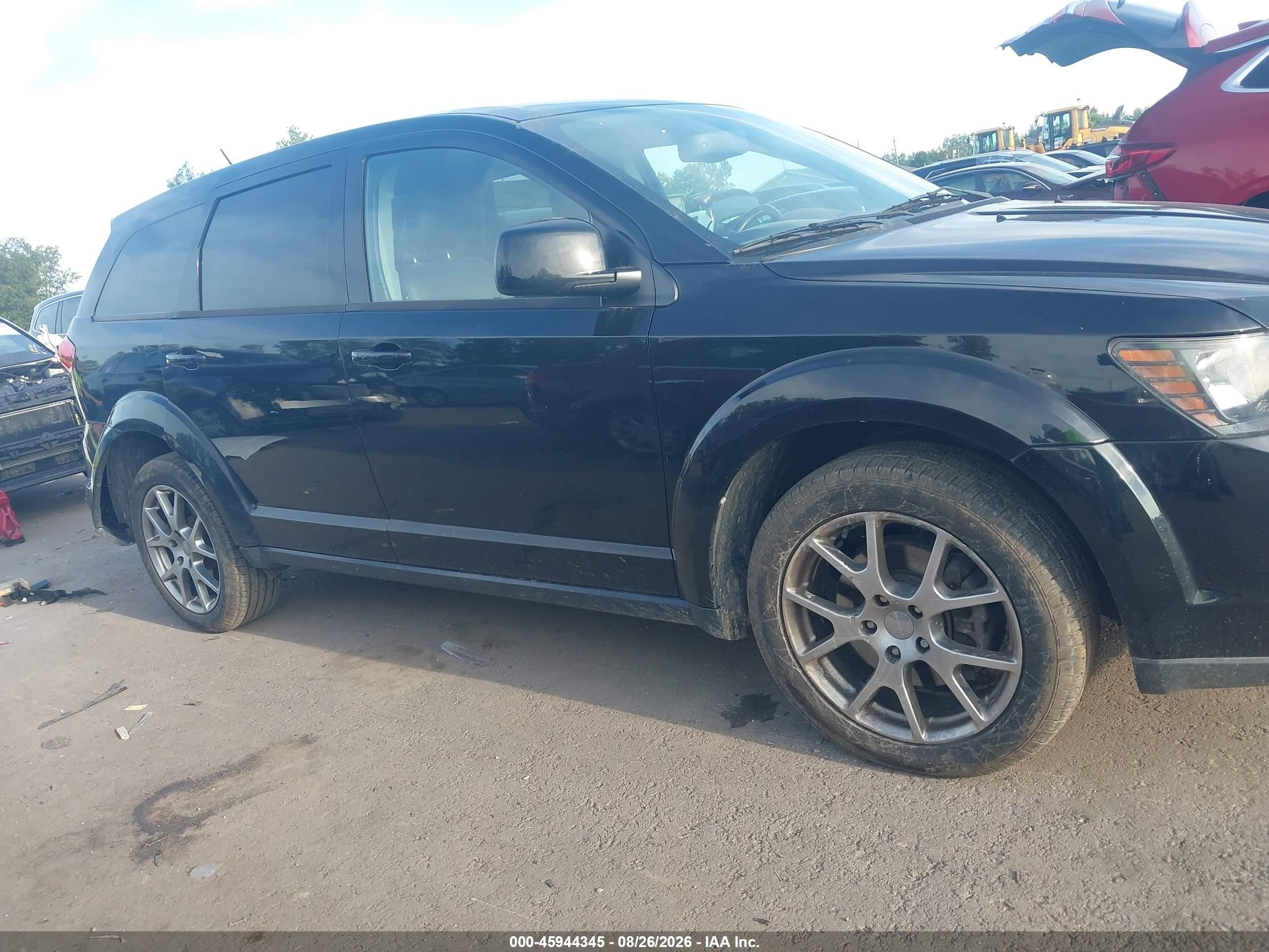 2012 Dodge Journey Crew Black vin: 3C4PDCDGXCT304889