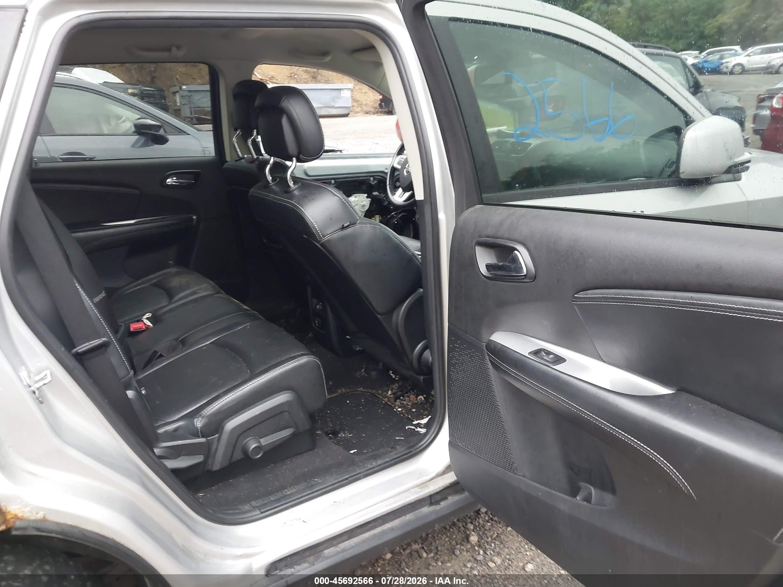 2012 Dodge Journey Crew Silver vin: 3C4PDCDGXCT369032