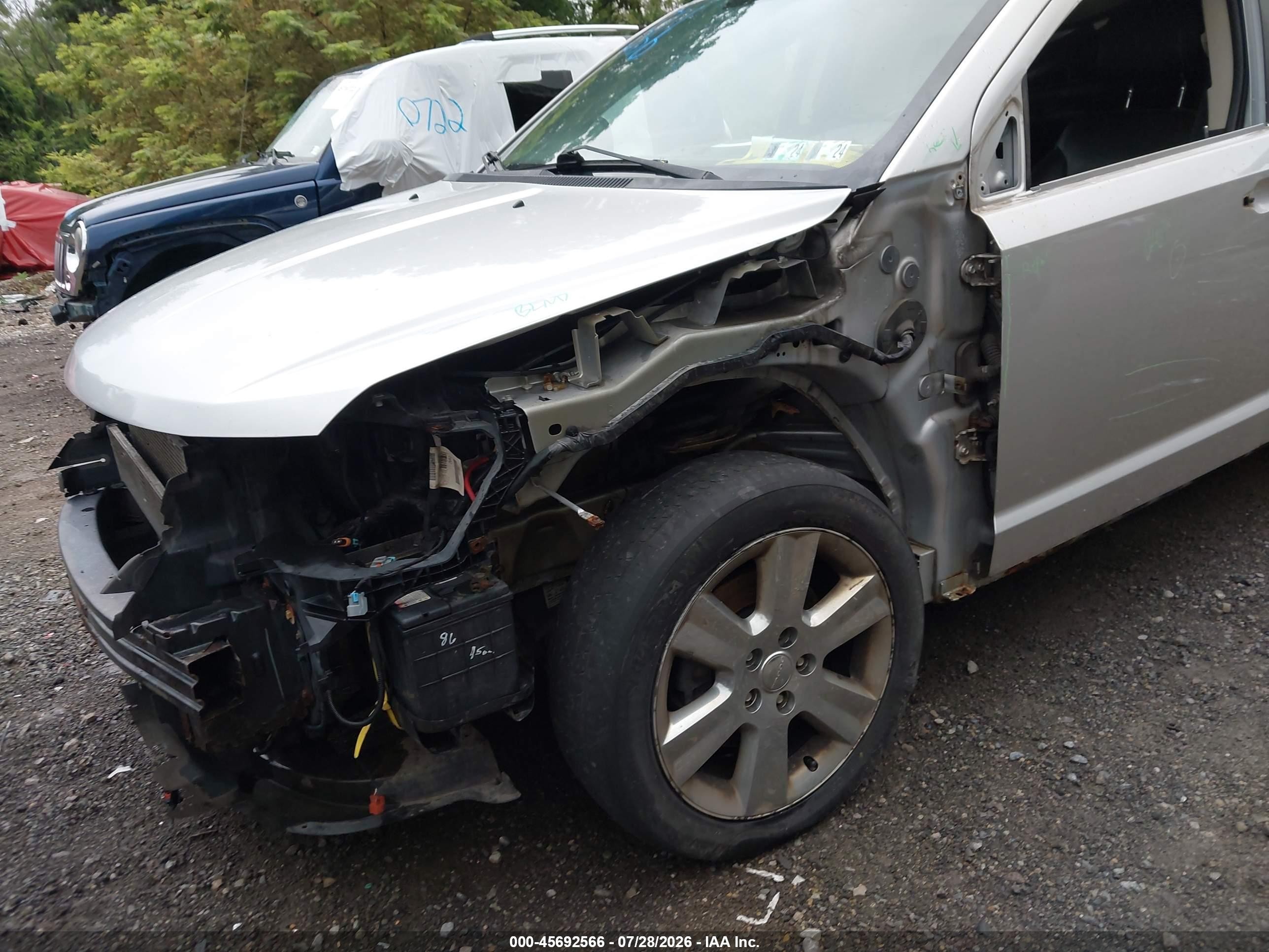 2012 Dodge Journey Crew Silver vin: 3C4PDCDGXCT369032