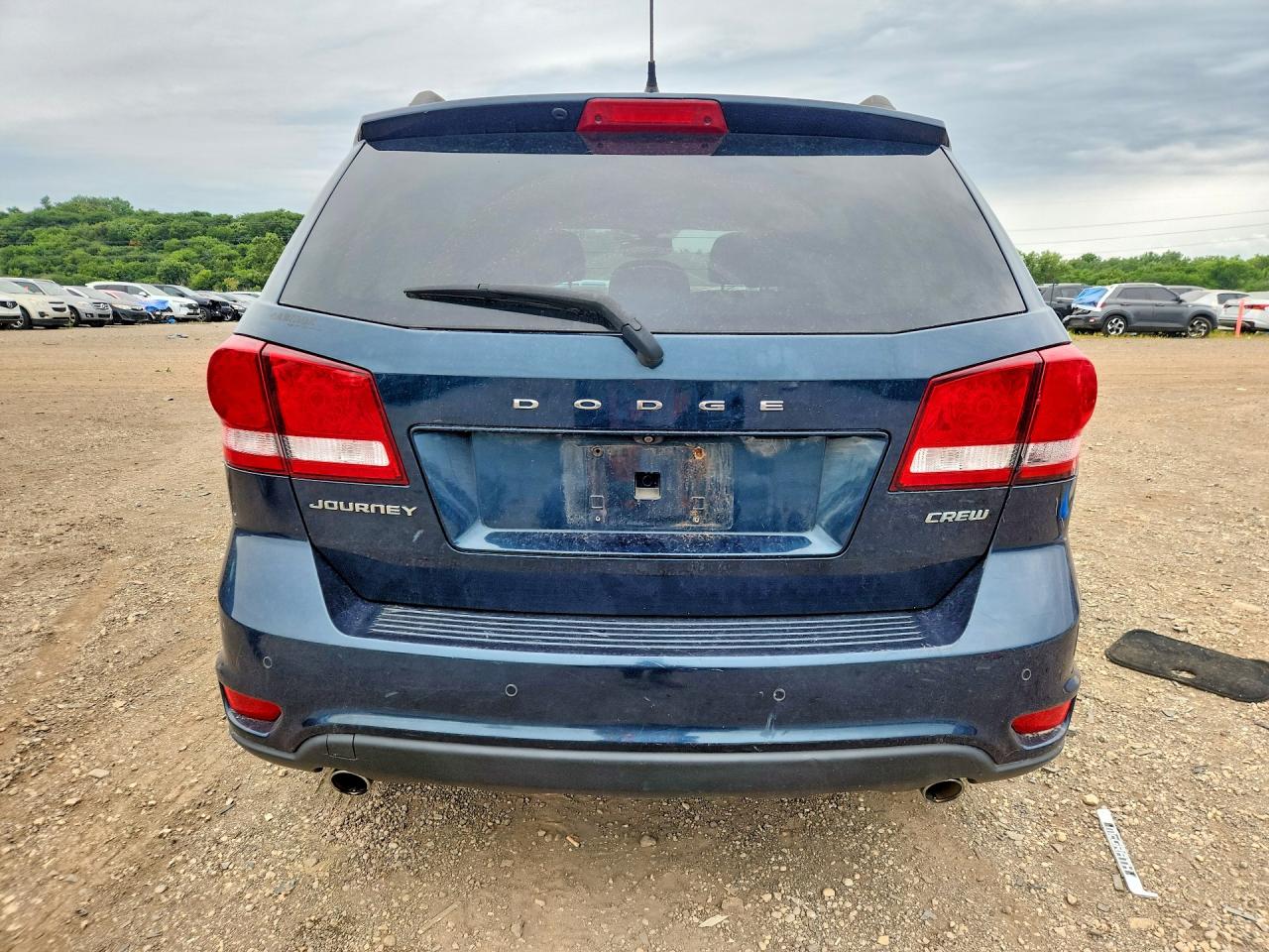 2013 Dodge Journey Crew Синий vin: 3C4PDCDGXDT668683