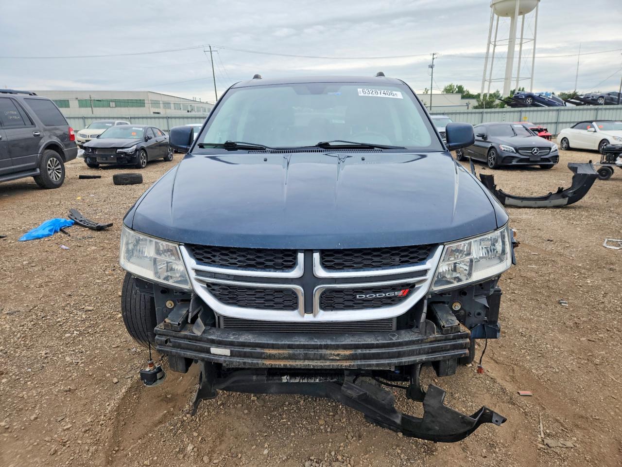 2013 Dodge Journey Crew Синий vin: 3C4PDCDGXDT668683