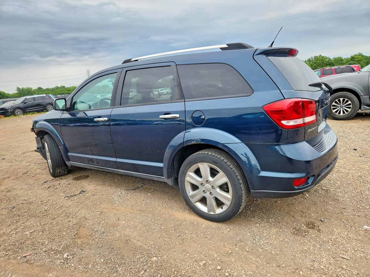 2013 Dodge Journey Crew Синий vin: 3C4PDCDGXDT668683