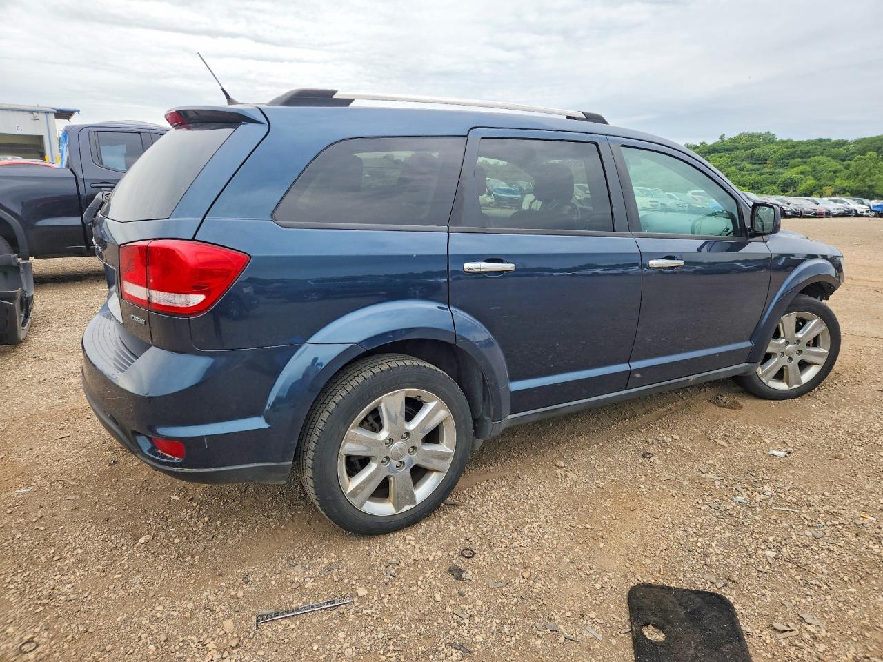 2013 Dodge Journey Crew Синий vin: 3C4PDCDGXDT668683