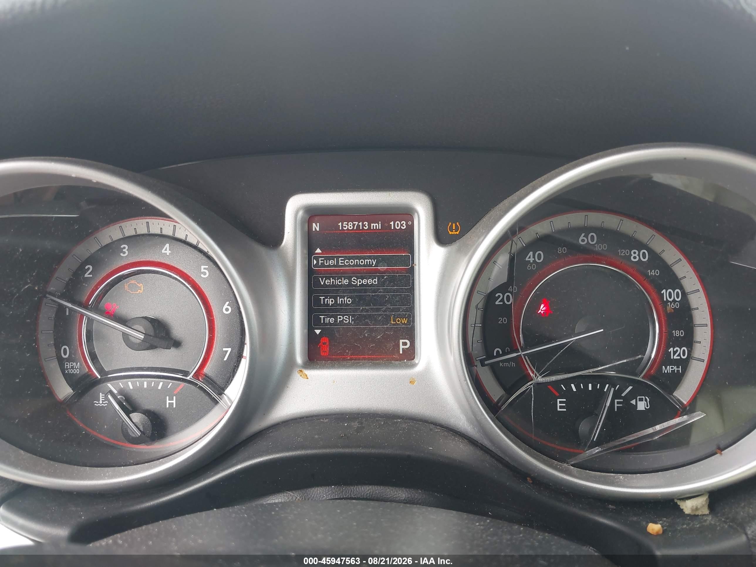 2014 Dodge Journey Limited Red vin: 3C4PDCDGXET237410